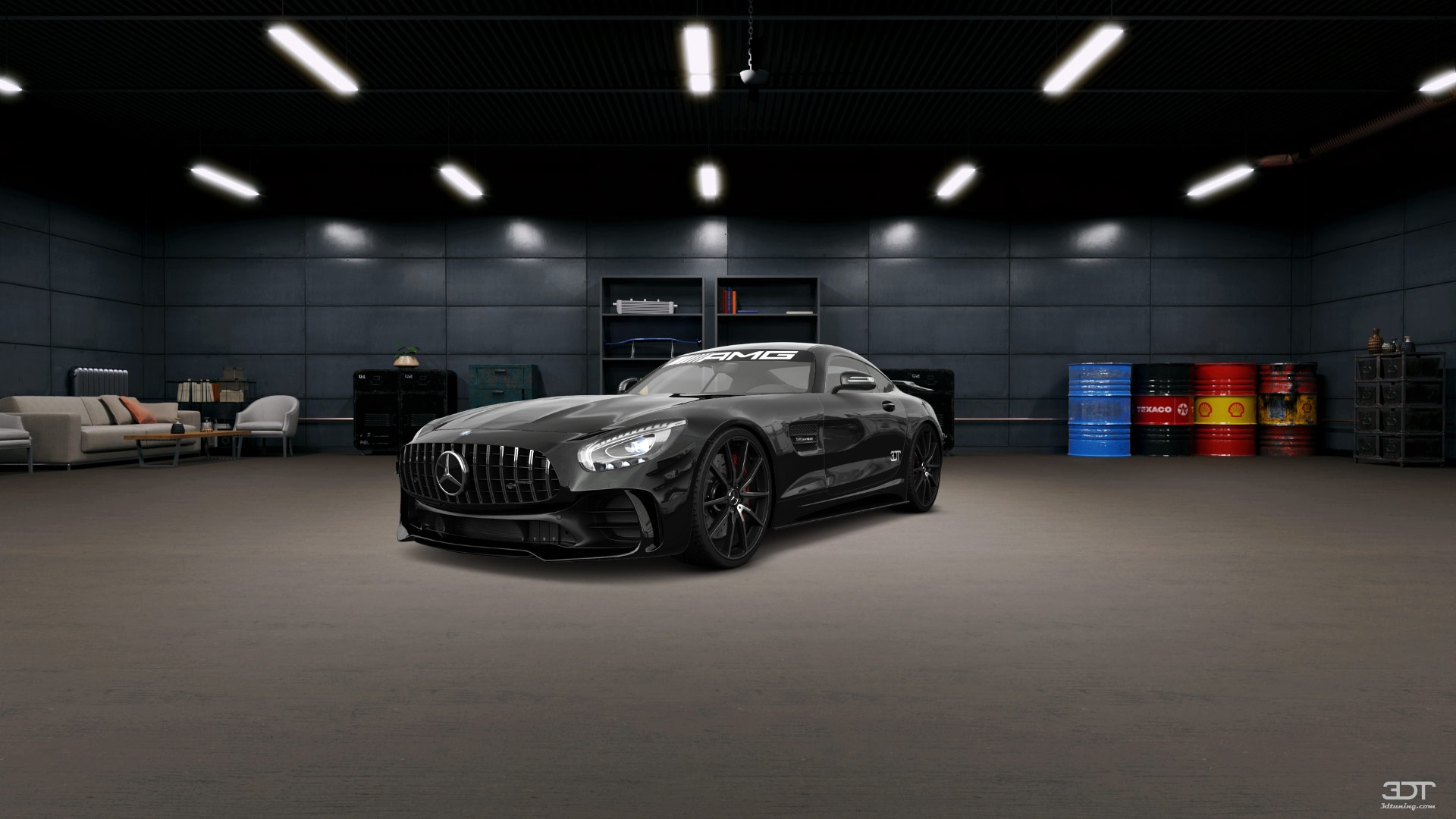 Mercedes AMG GT 2 door fastback coupe 2016 tuning