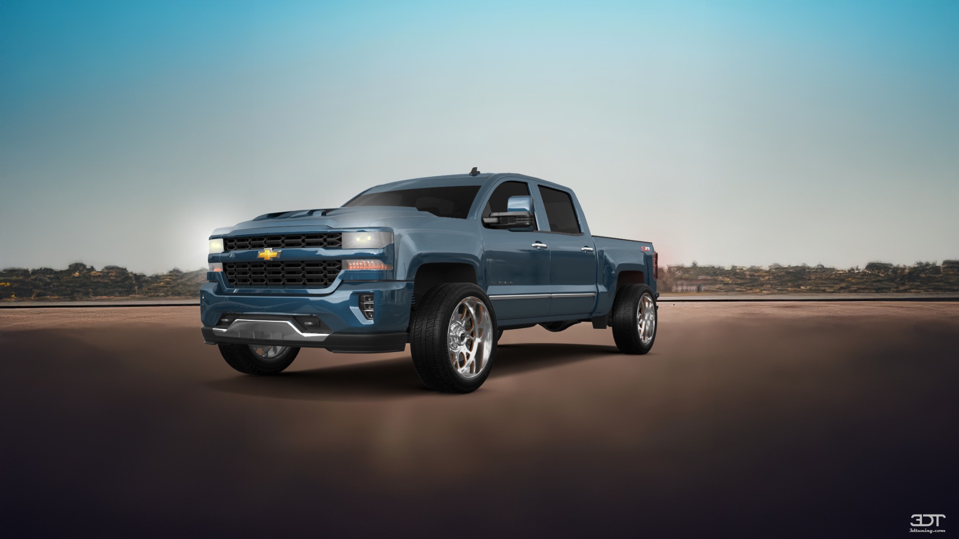 Chevrolet Silverado 1500 4 Door pickup truck 2016 tuning