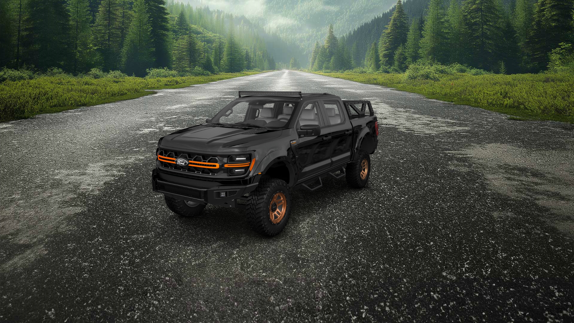 Ford F-150 SuperCrew 4 Door pickup truck 2024 tuning