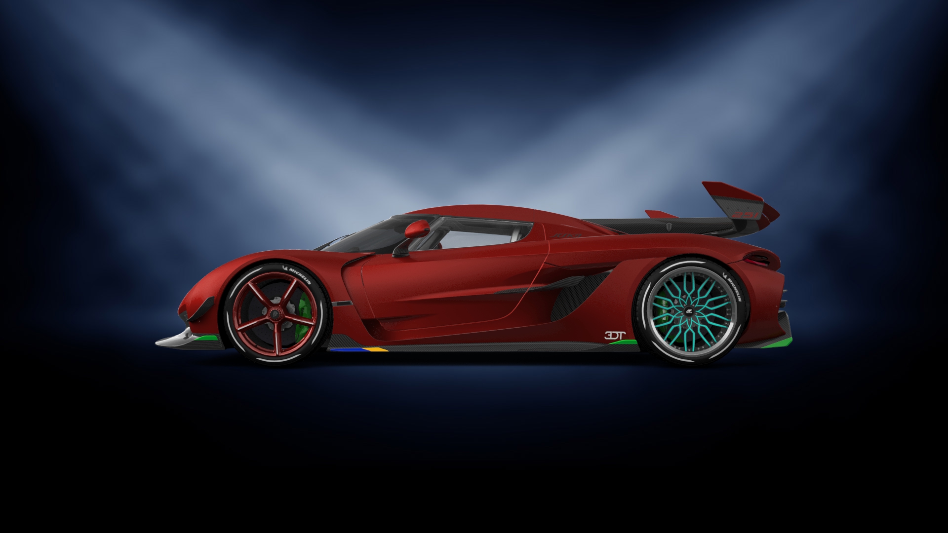 Koenigsegg Jesko 2 door targa top 2020