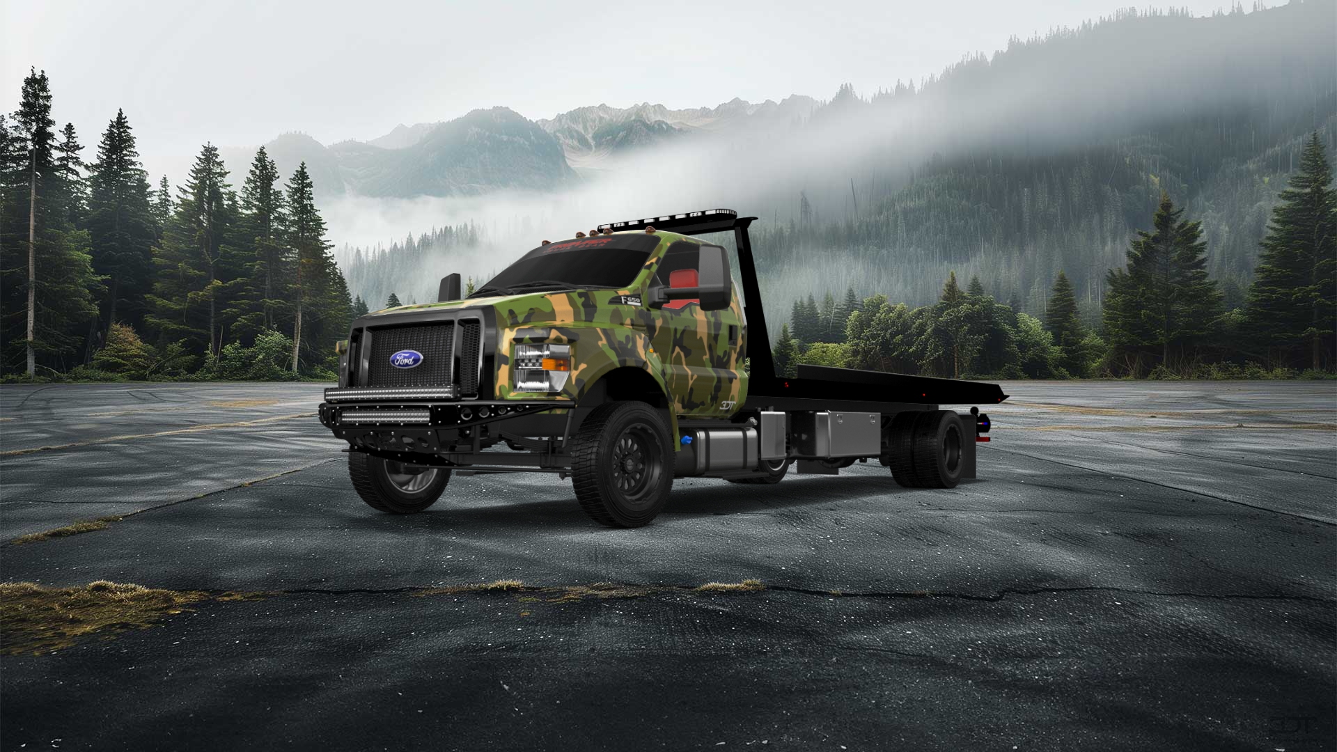 Ford F-650 Tow Truck Pickup 2016 tuning