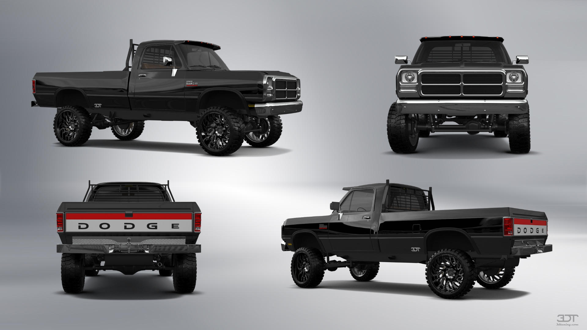 Dodge Ram 2 Door pickup truck 1991 tuning
