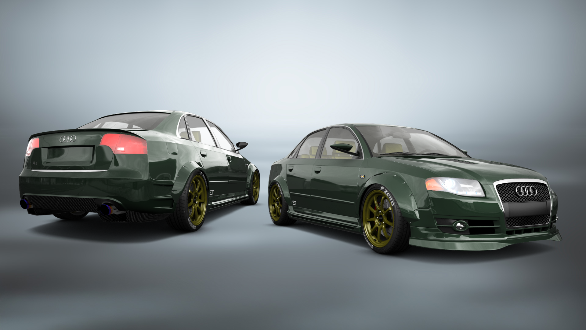 Audi A4 4 Door Saloon 2004 Images