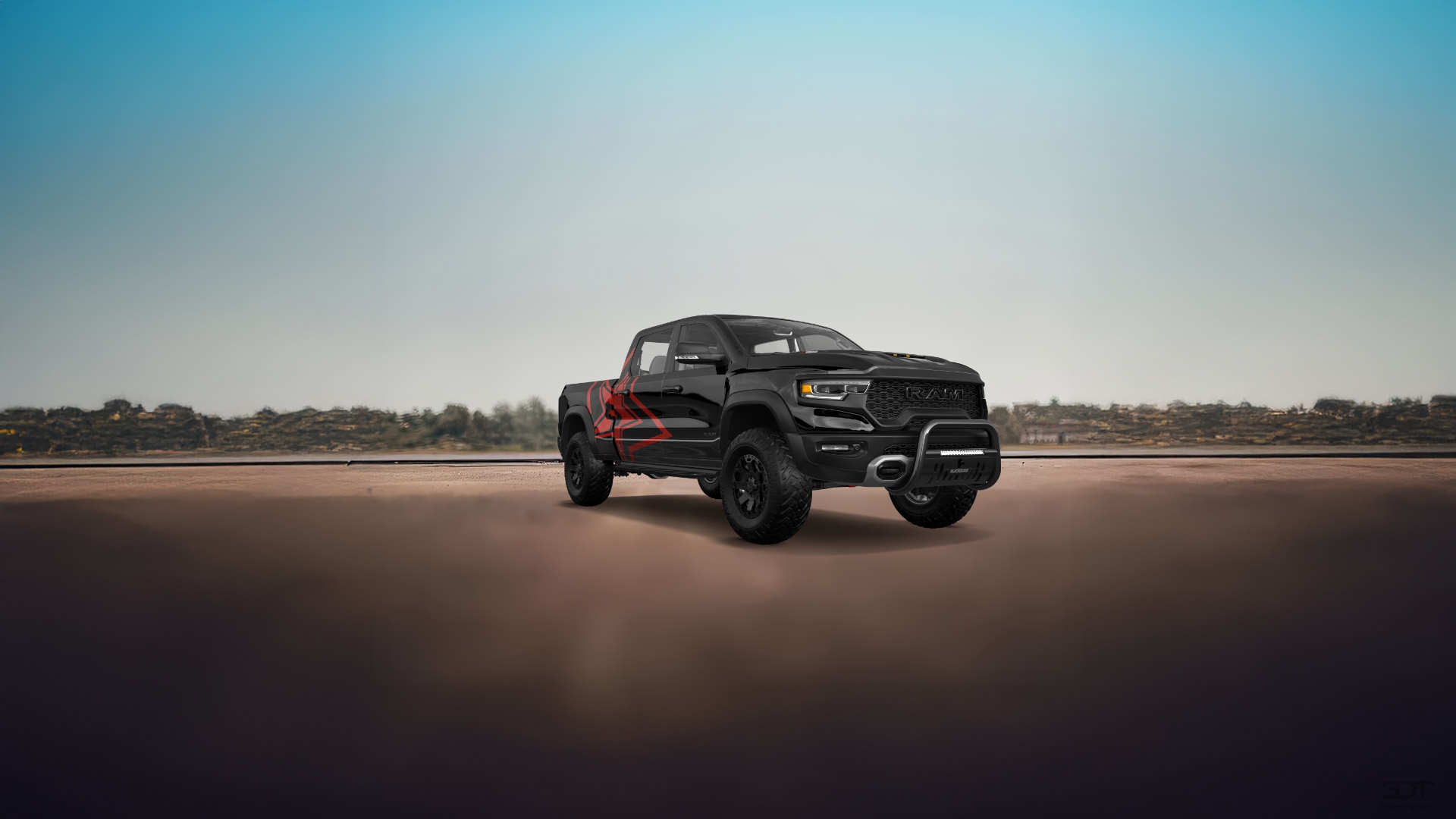 Dodge Ram 1500 TRX 4 Door pickup truck 2021 tuning