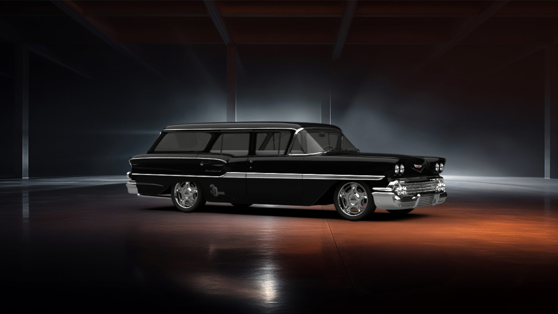 Chevrolet Brookwood Wagon 1958 tuning