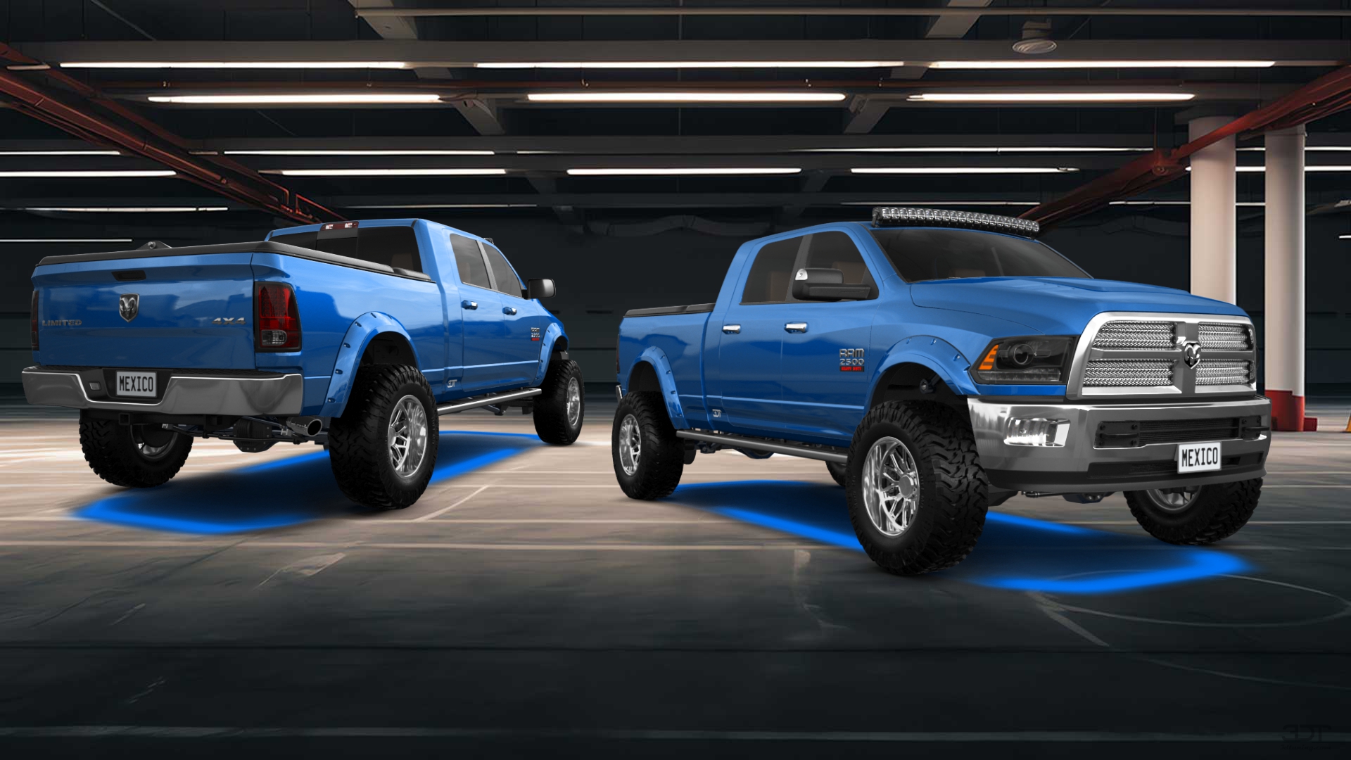 Dodge Ram 2500 Mega Cab 6.4 ft box 4 Door pickup truck 2010 Images