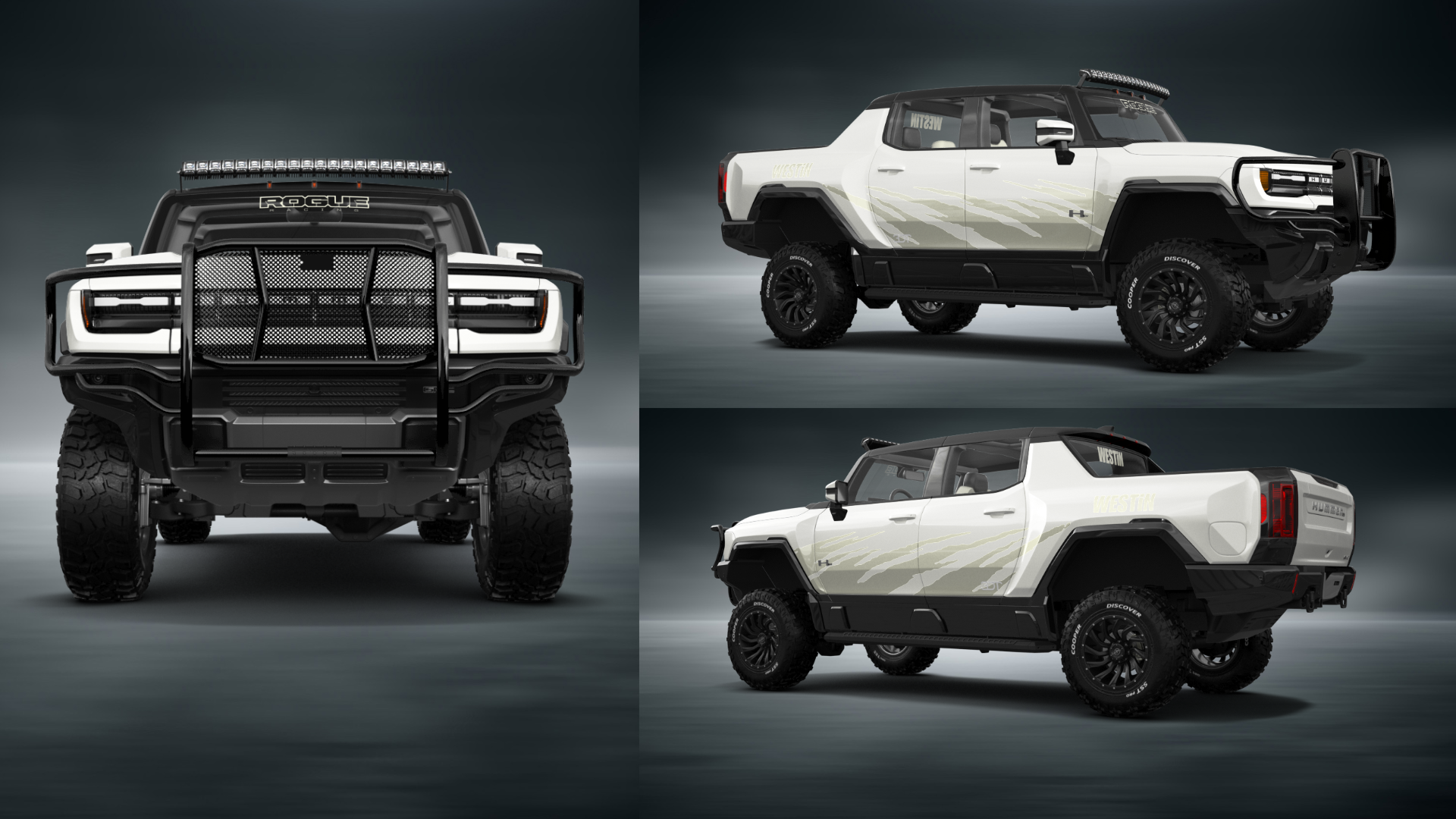 GMC Hummer EV 4 Door pickup truck 2021 tuning