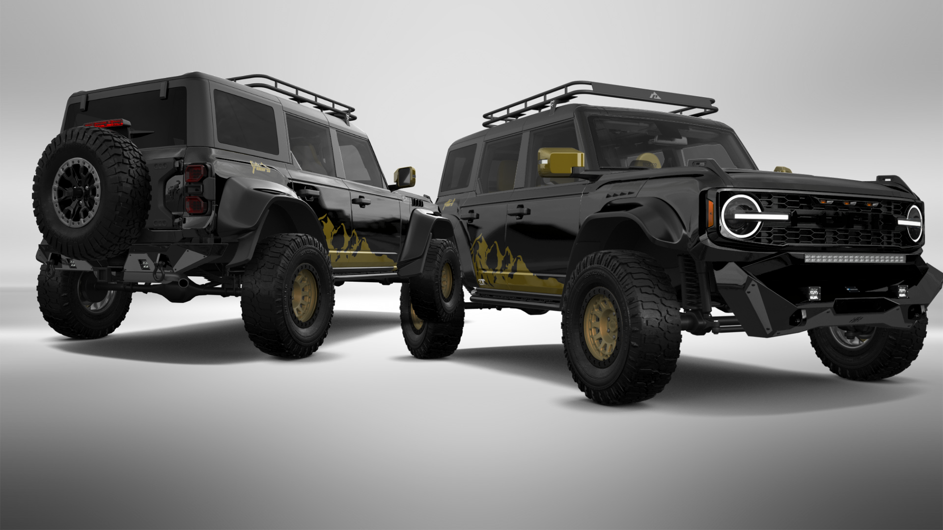 Ford Bronco Raptor 4 Door pickup truck 2022