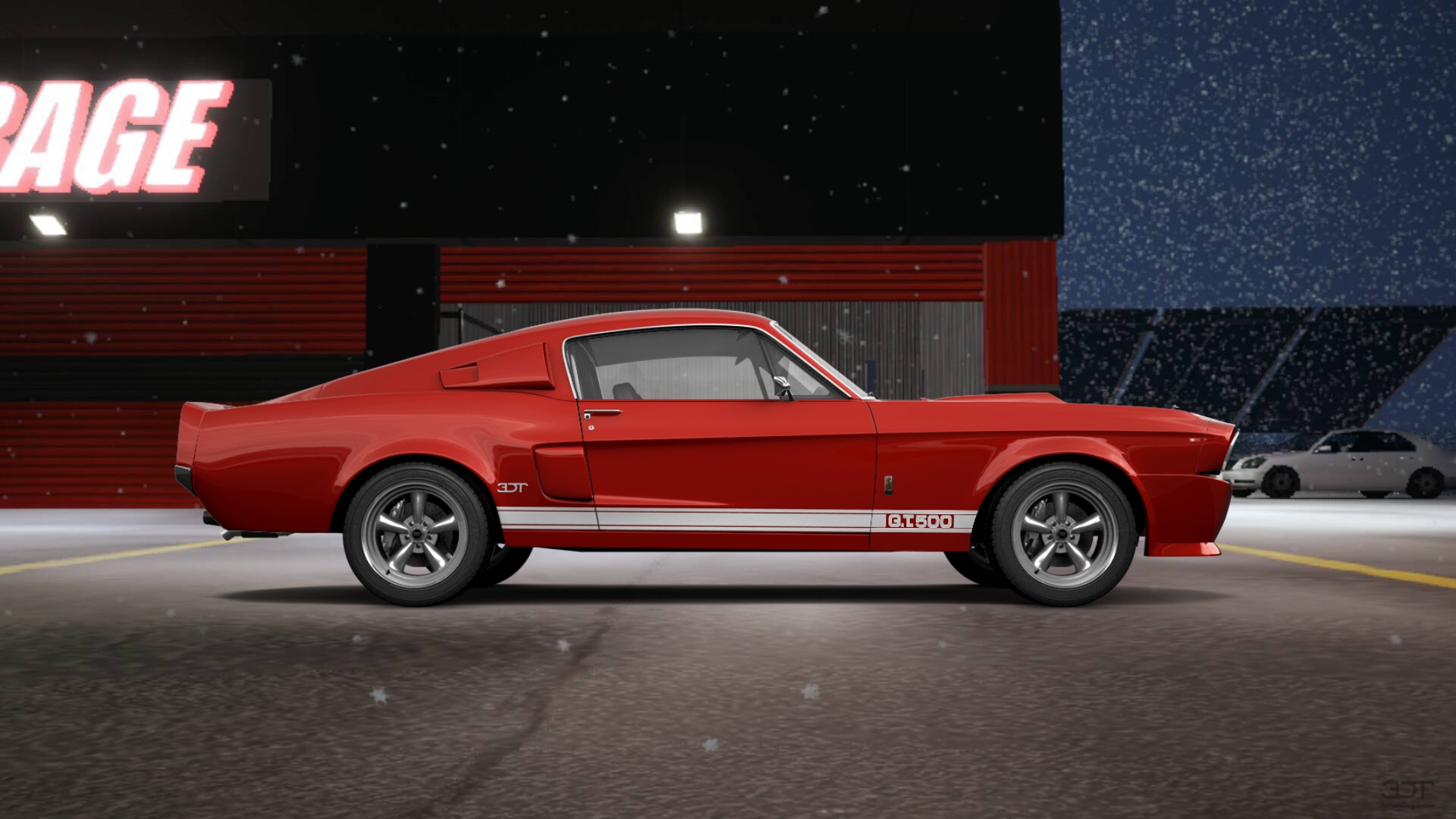 Mustang GT500 2 Door Coupe 1968 tuning