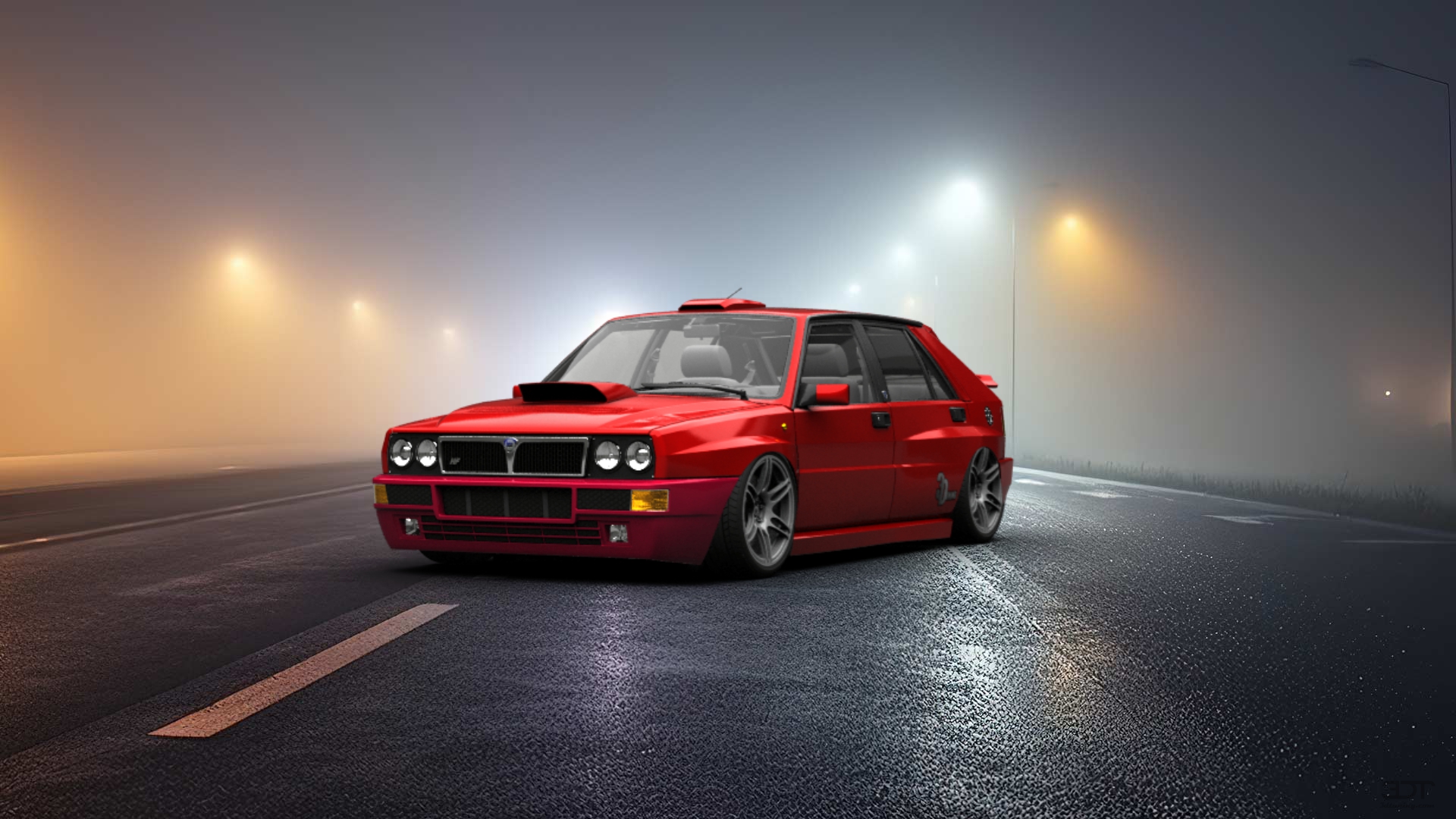 Lancia Delta EVO 5 Door Hatchback 1992 tuning
