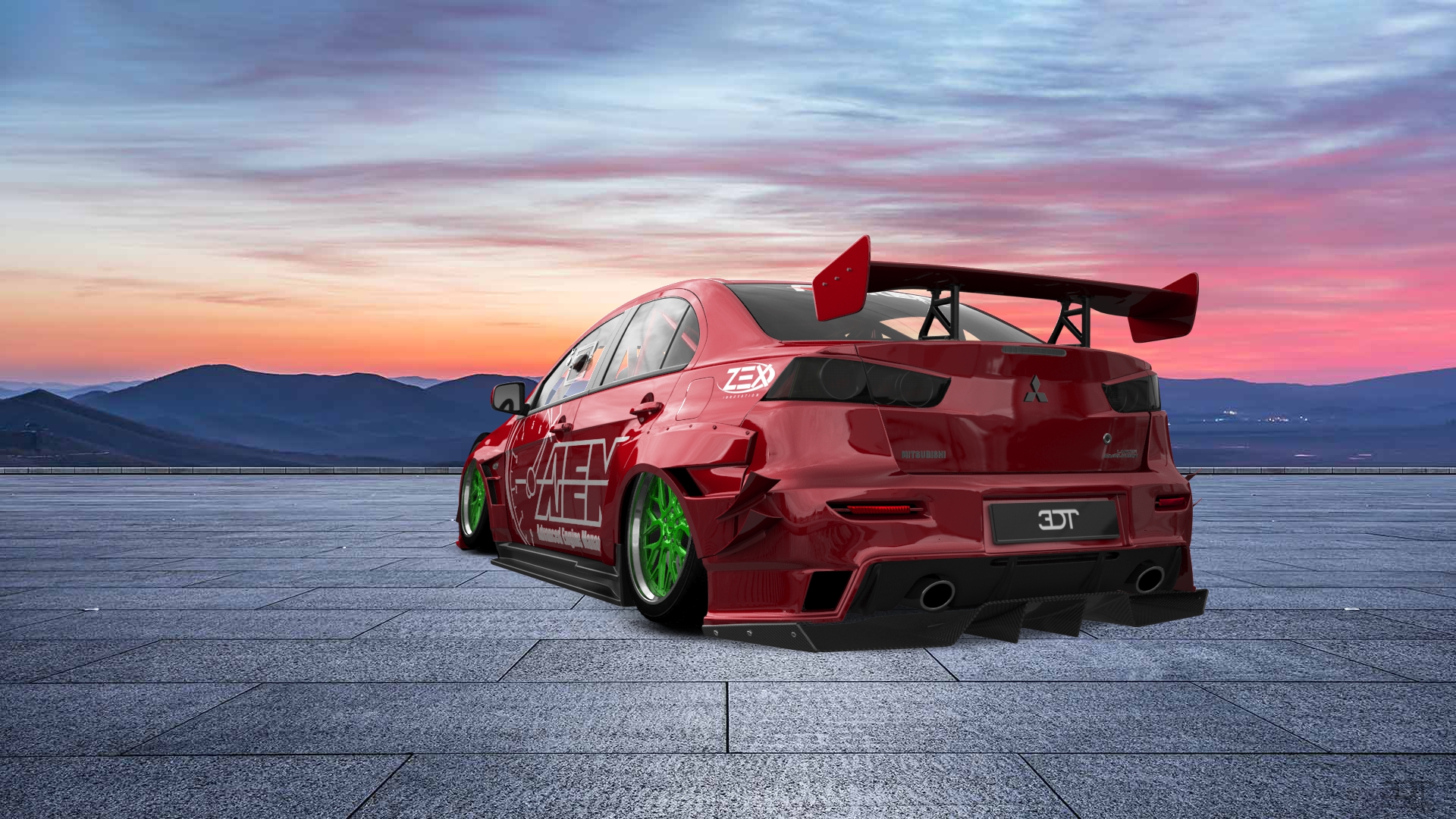 Mitsubishi Lancer Evolution X Sedan 2008