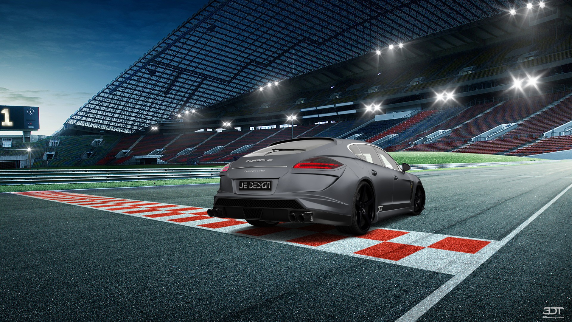 Porsche Panamera 4 door fastback saloon 2011 Images