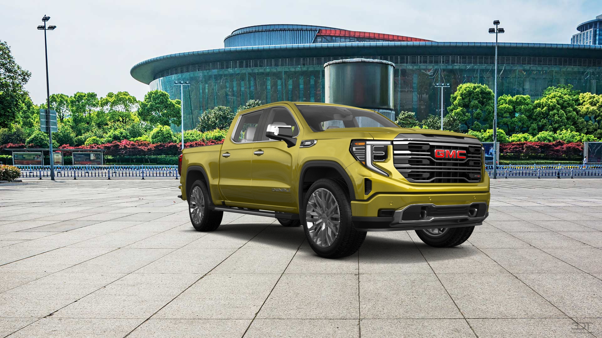 GMC Sierra 1500 Crew Cab 5.8 ft box 4 Door pickup truck 2023 tuning