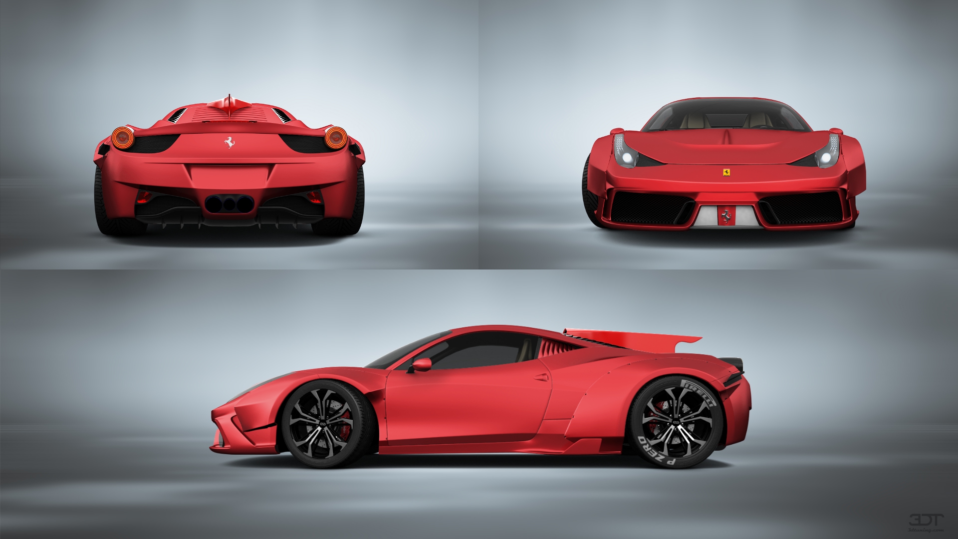Ferrari 458 Italia 2 door spider 2010 tuning