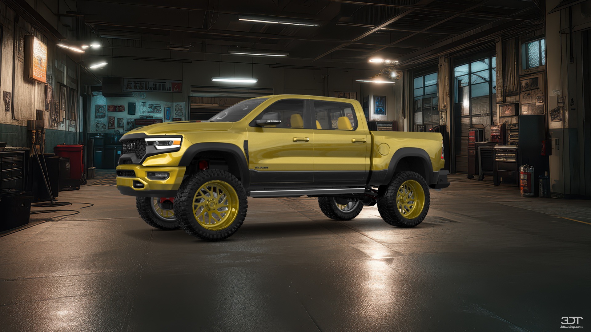 Tuning Dodge Ram 1500 TRX 4 Door pickup truck 2021