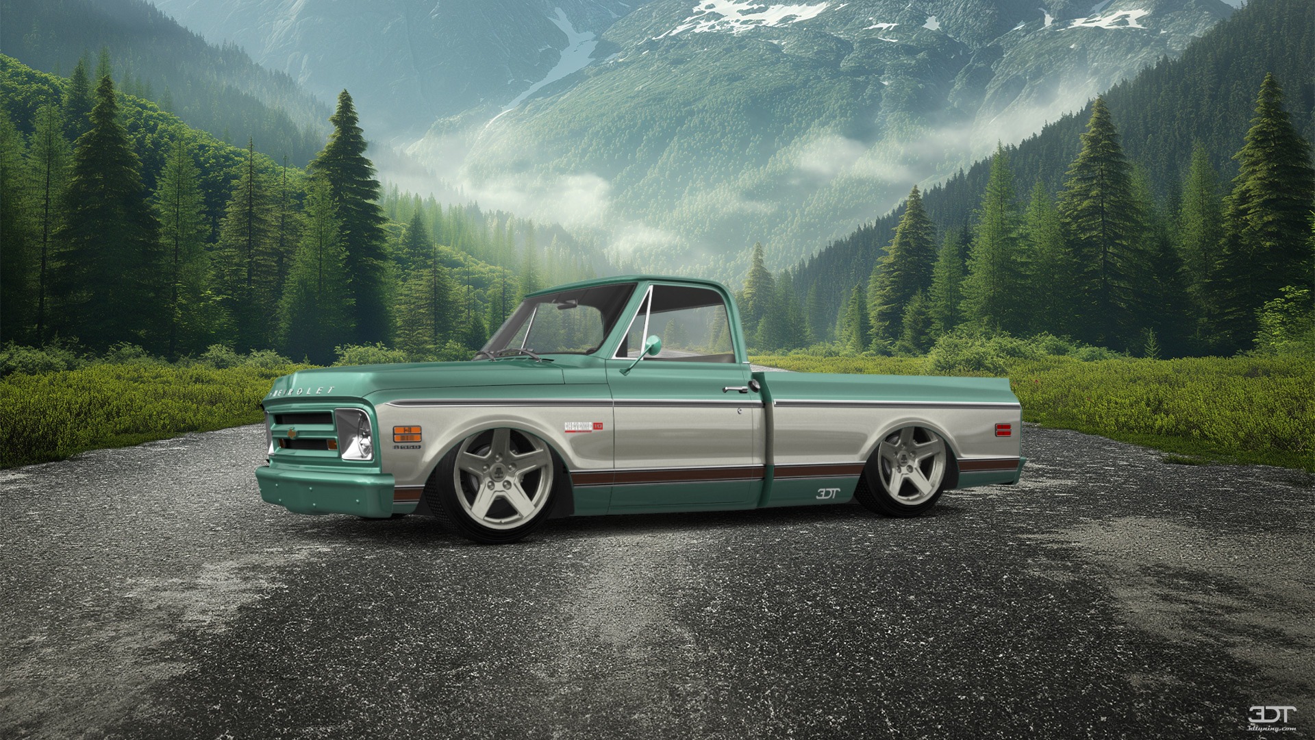 Chevrolet C-10 Cheyenne 2 Door pickup truck 1967 tuning