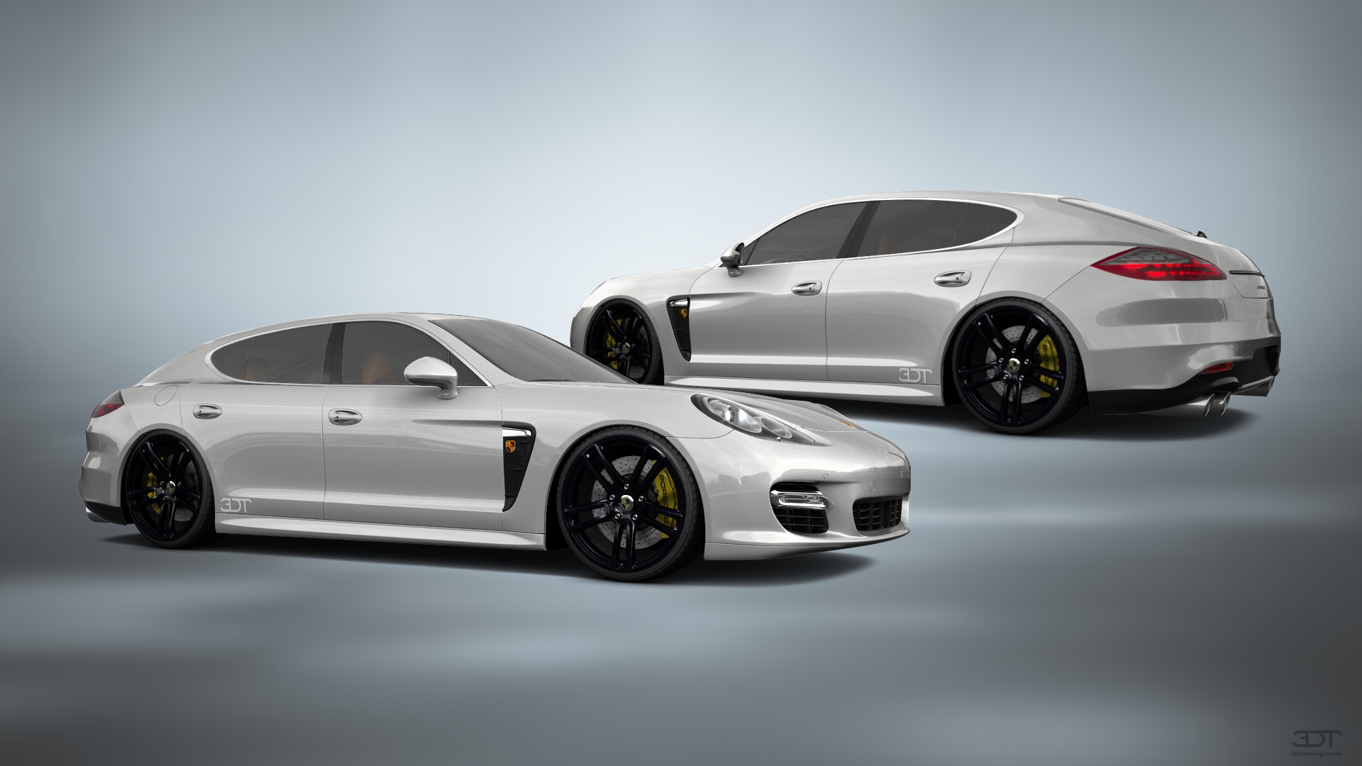 Porsche Panamera 4 door fastback saloon 2011