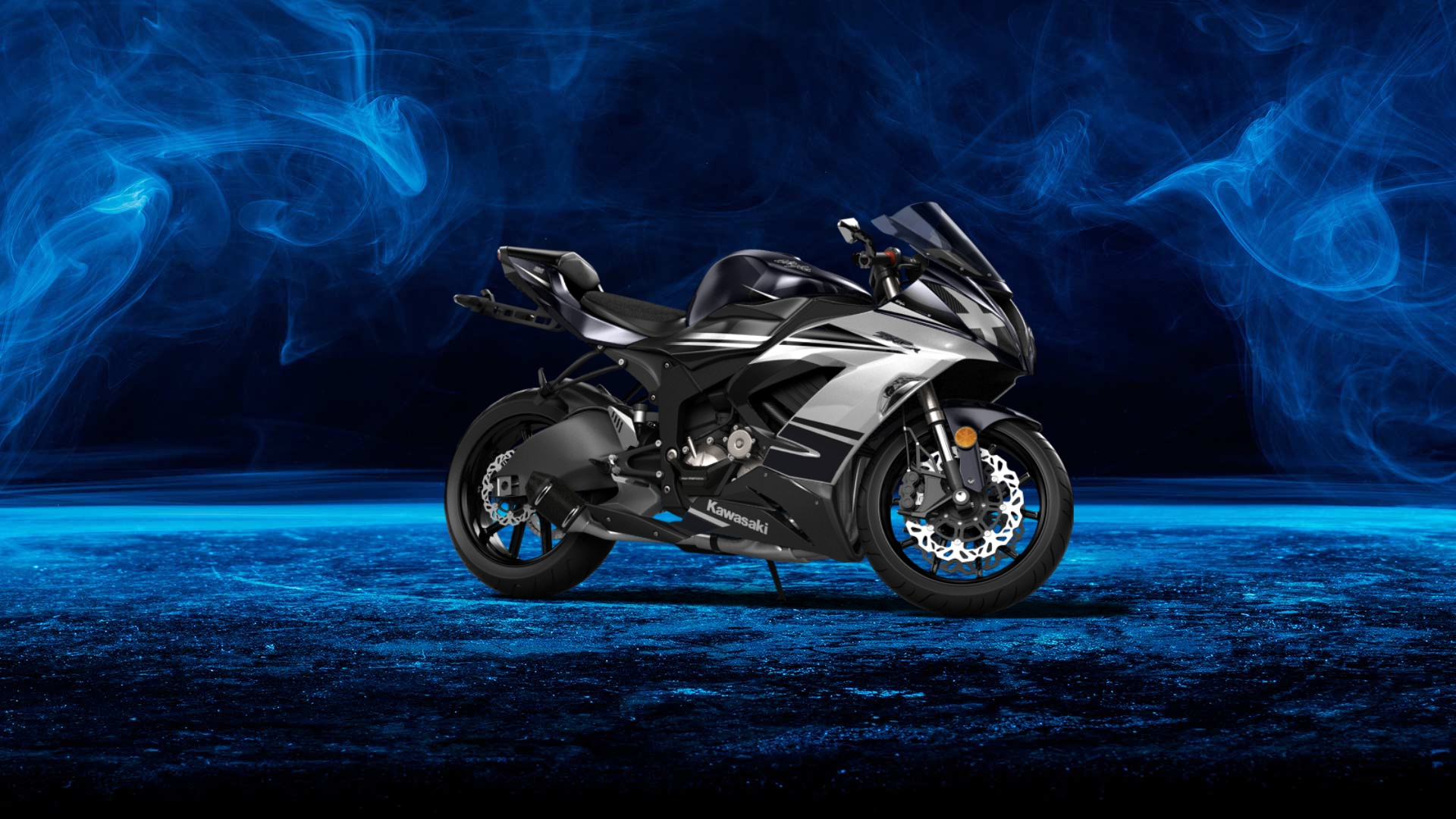 Kawasaki Ninja ZX 6R Sport Bike 2015 tuning