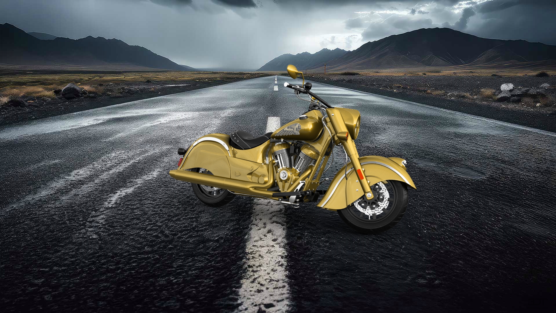 Indian Chief Dark Horse Cruiser 2016 tuning