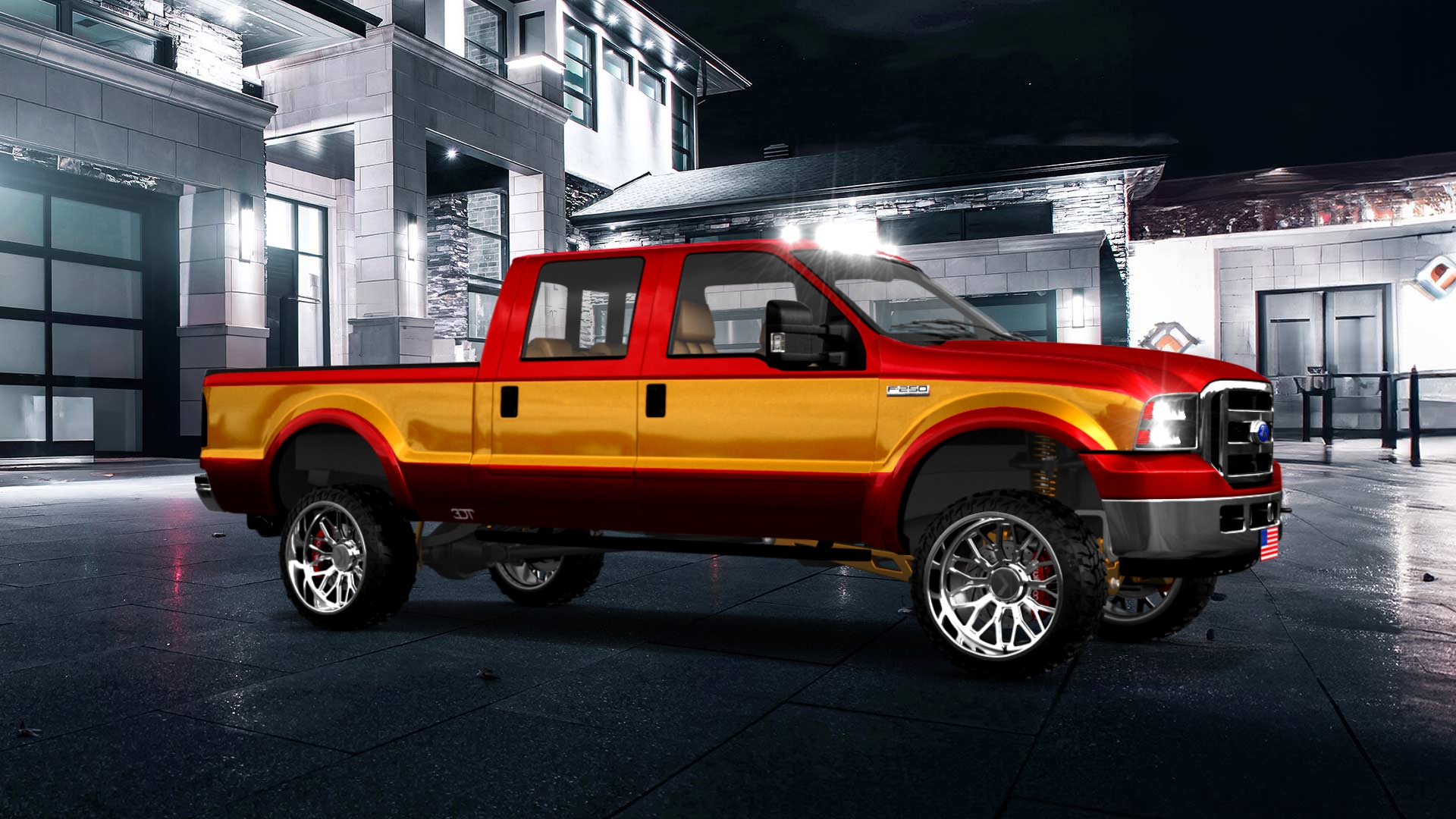 Ford F-250 Crew Cab 4 Door pickup truck 1999
