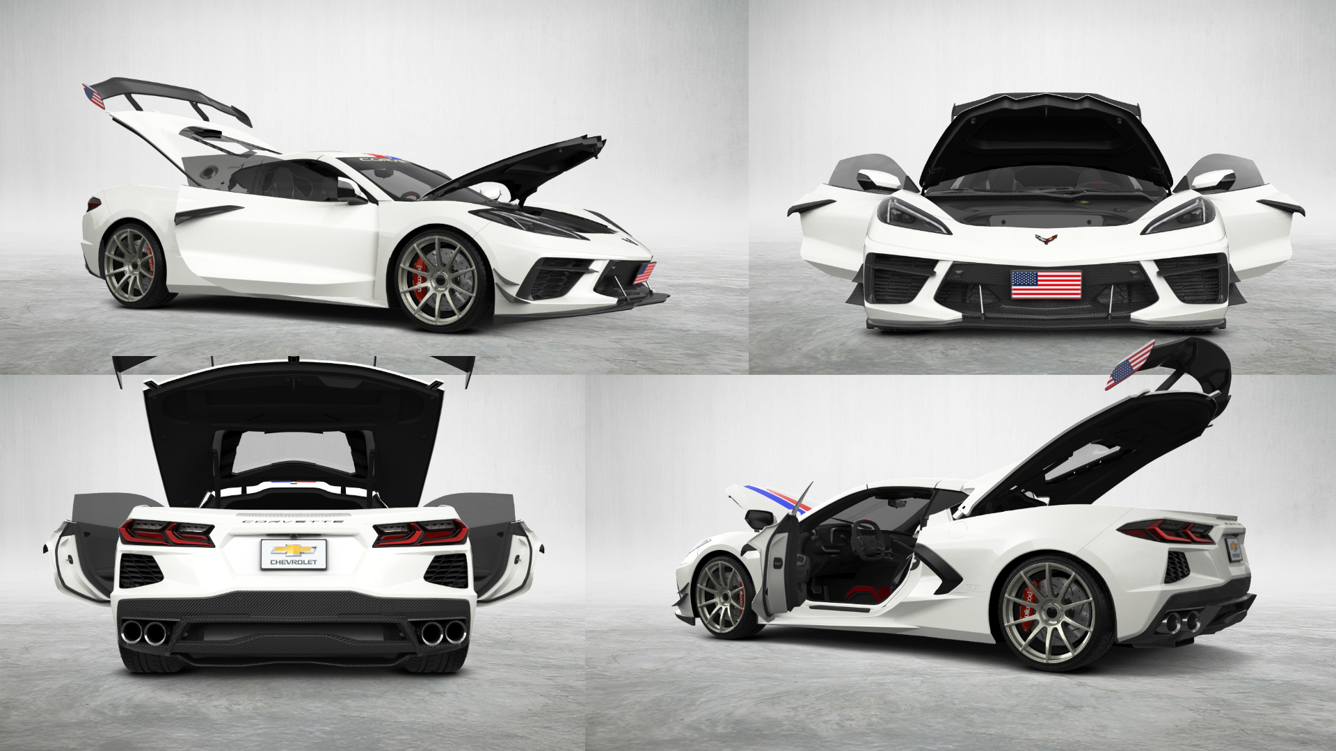 Chevrolet Corvette 2 door targa top 2020