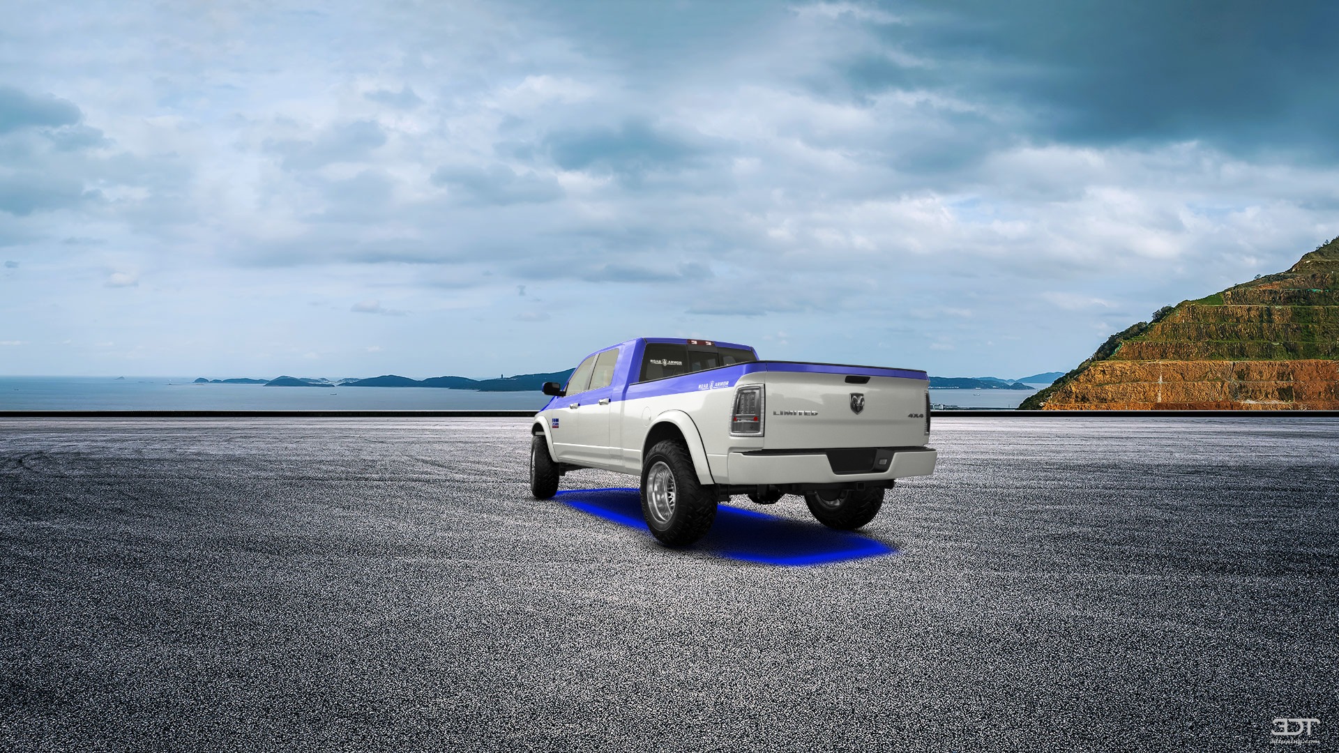 Dodge Ram 2500 Mega Cab 6.4 ft box 4 Door pickup truck 2010