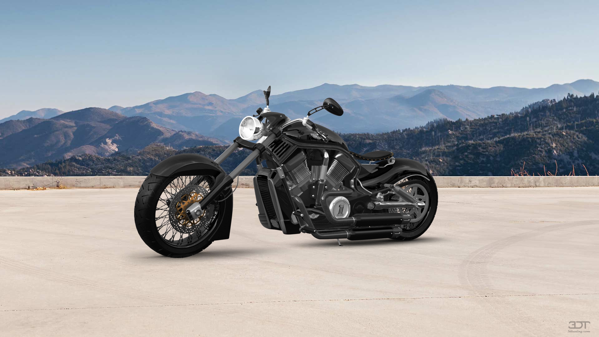 Harley-Davidson Custom Chopper Cruiser 2011 tuning