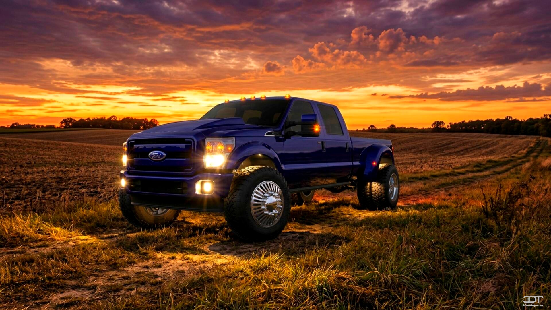 Ford F-350 DRW 4 Door pickup truck 2013 tuning