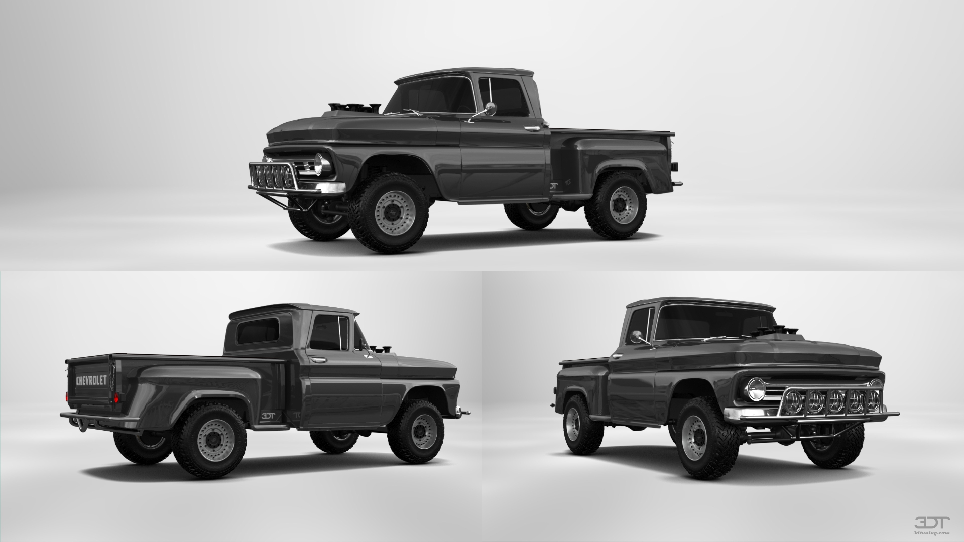 Chevrolet C-10 Stepside 2 Door pickup truck 1963