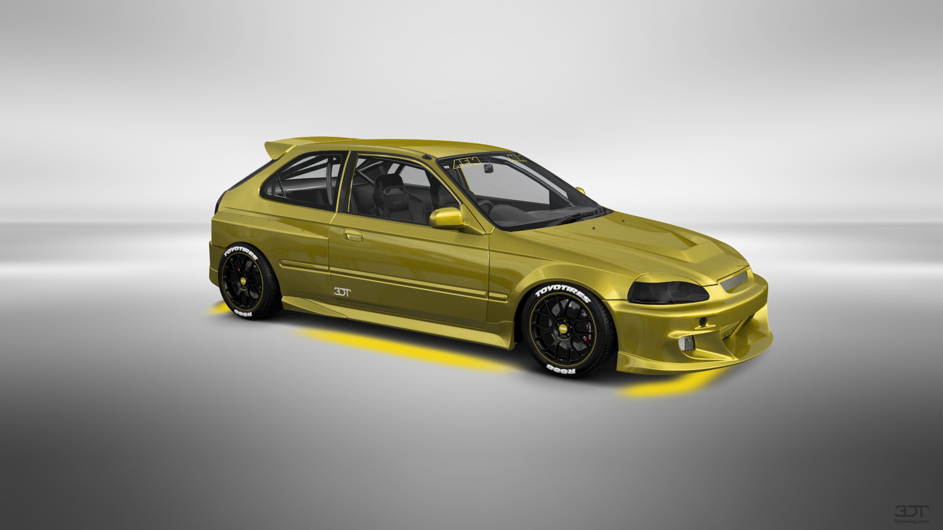 Honda Civic 3 Door Hatchback 1997 tuning