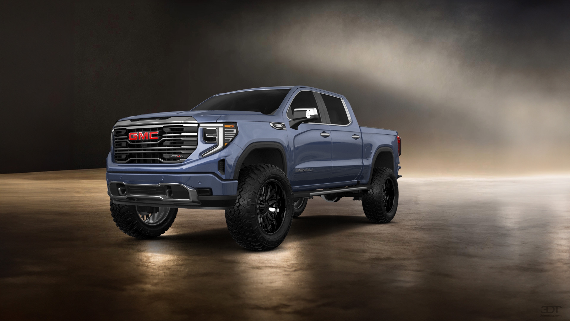 GMC Sierra 1500 Crew Cab 5.8 ft box 4 Door pickup truck 2023 tuning