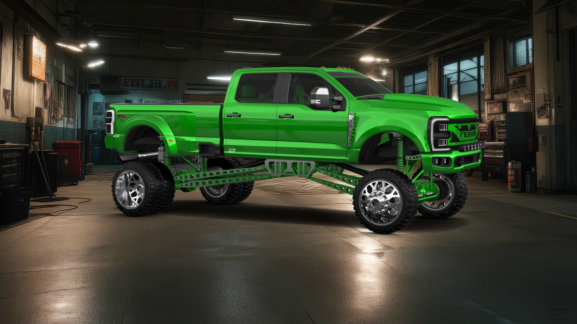 Ford F-350 DRW Crew Cab 4 Door pickup truck 2023 tuning