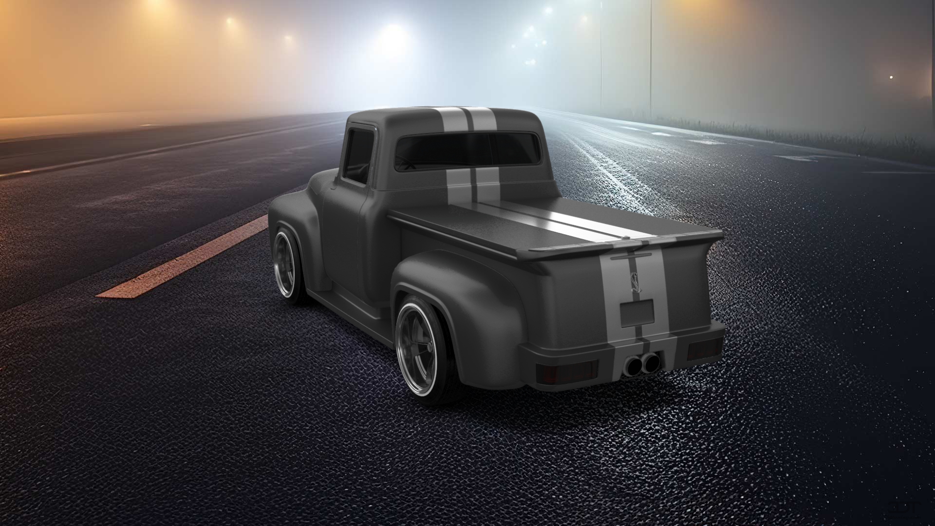 Ford F-100 2 Door truck 1956