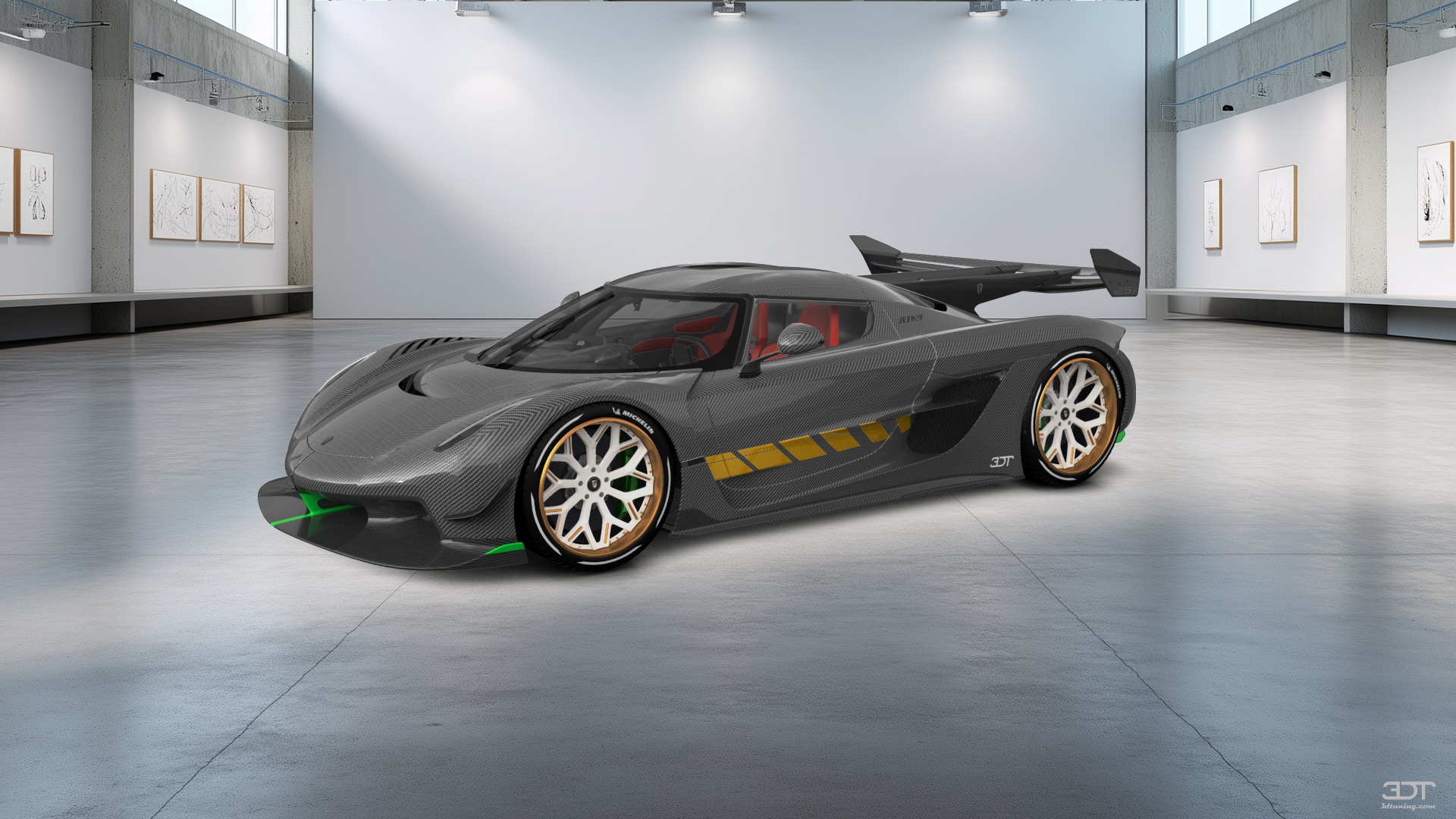 Koenigsegg Jesko 2 door targa top 2020 tuning
