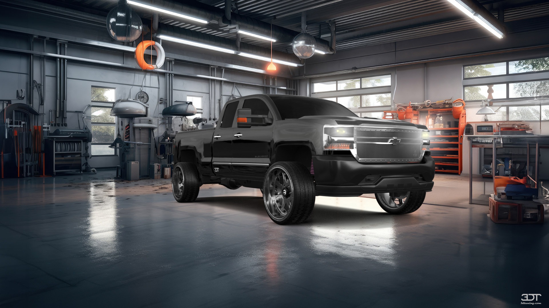 Chevrolet Silverado 1500 6.5 ft box 4 Door pickup truck 2016 tuning