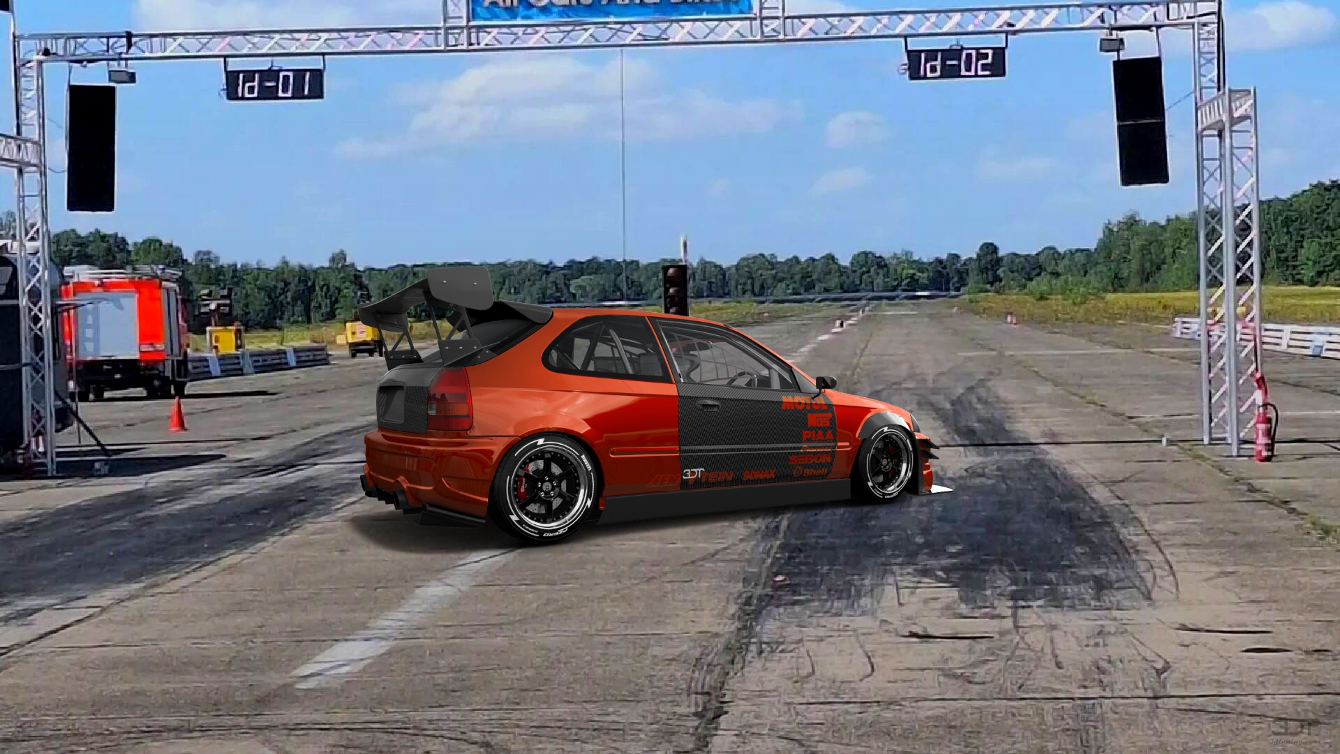 Honda Civic 3 Door Hatchback 1997 Images