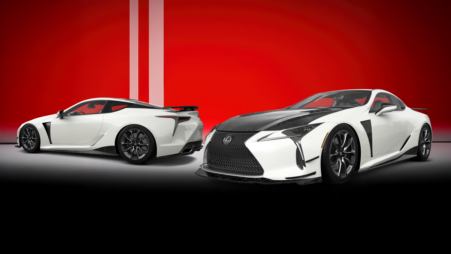Lexus LC500 2 door fastback coupe 2017 tuning