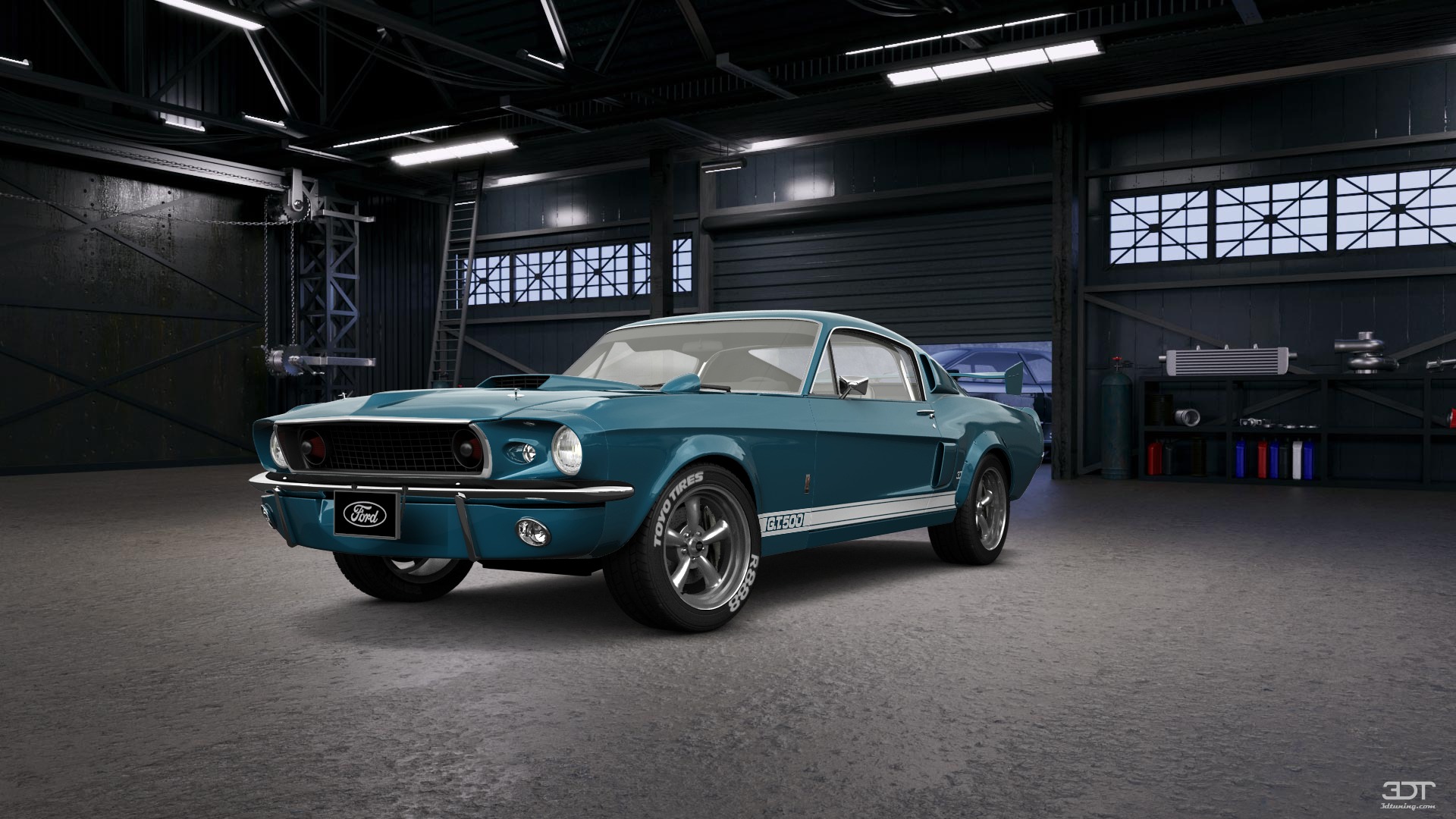 Mustang GT500 2 Door Coupe 1968