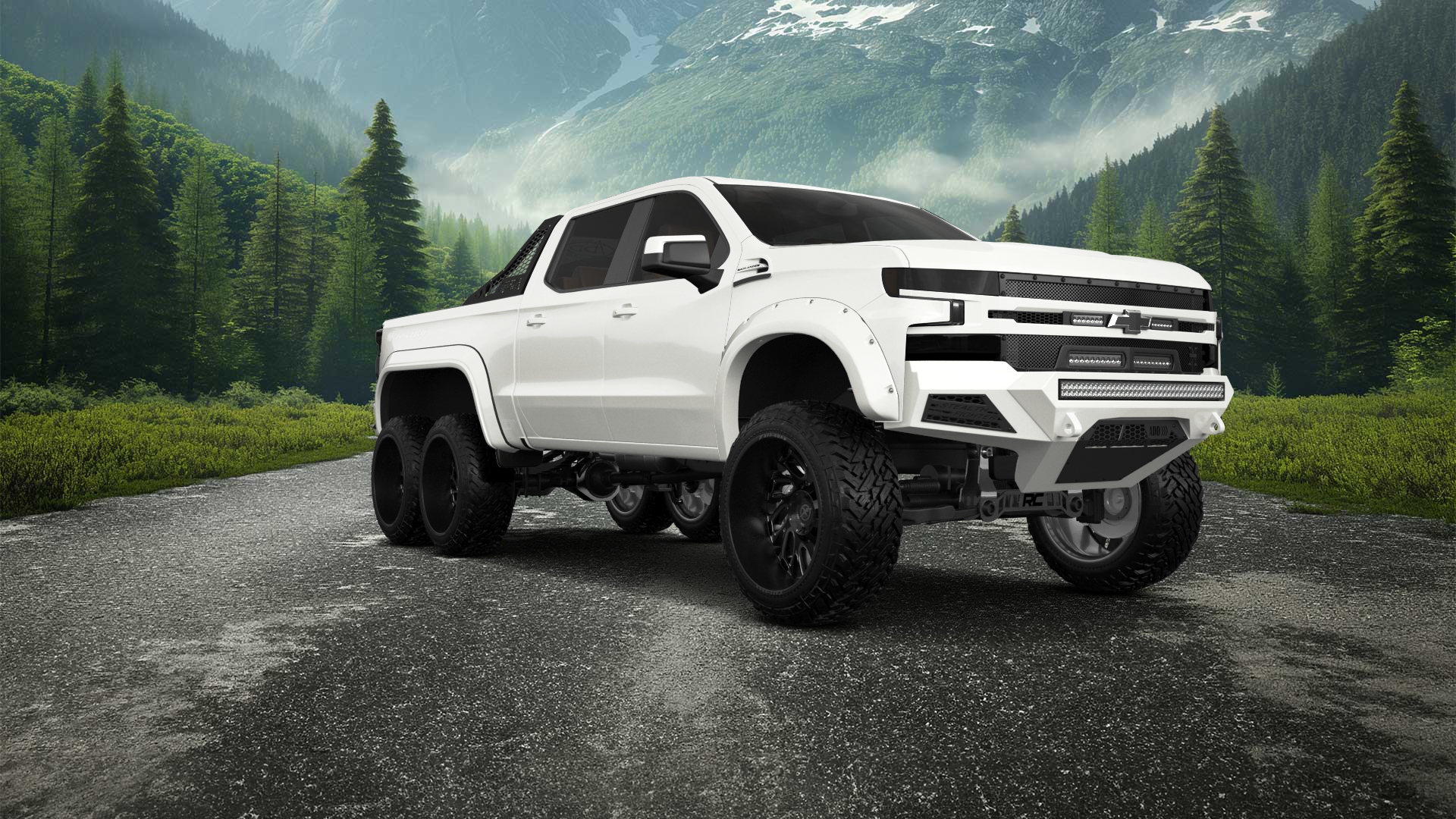 Chevrolet Silverado Hennessey Goliath 6X6 Truck 2020