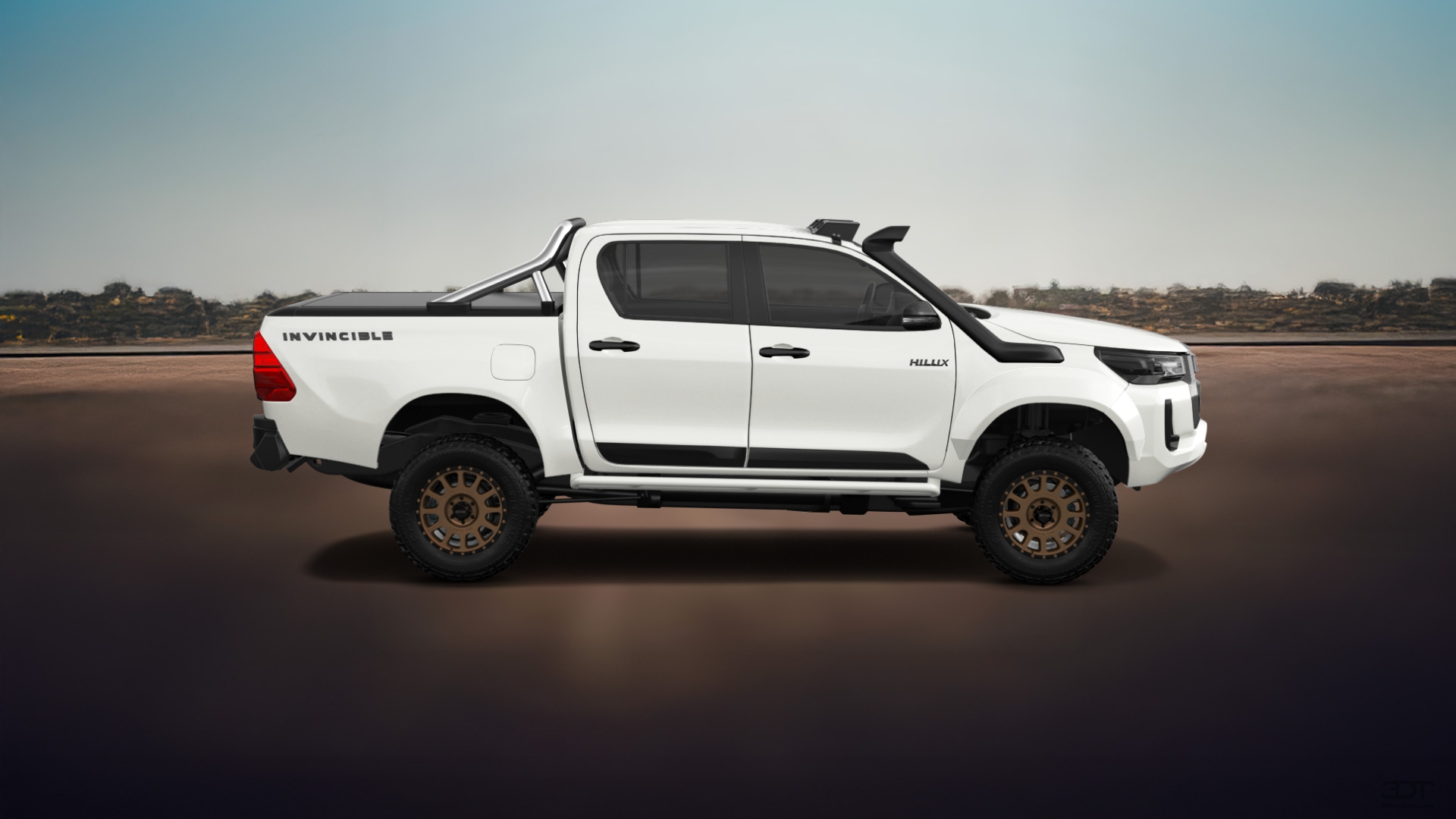 Toyota Hilux Double Cab 4 Door pickup truck 2015 tuning