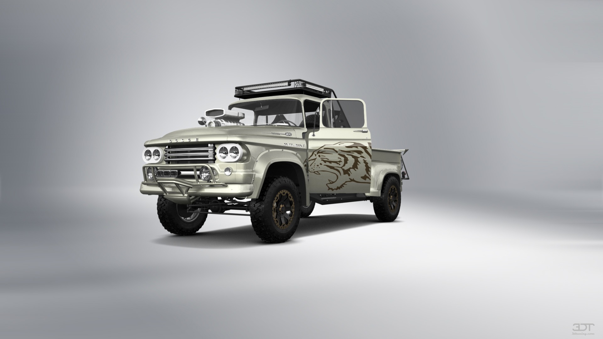 Dodge Power Wagon W300 2 Door pickup truck 1958
