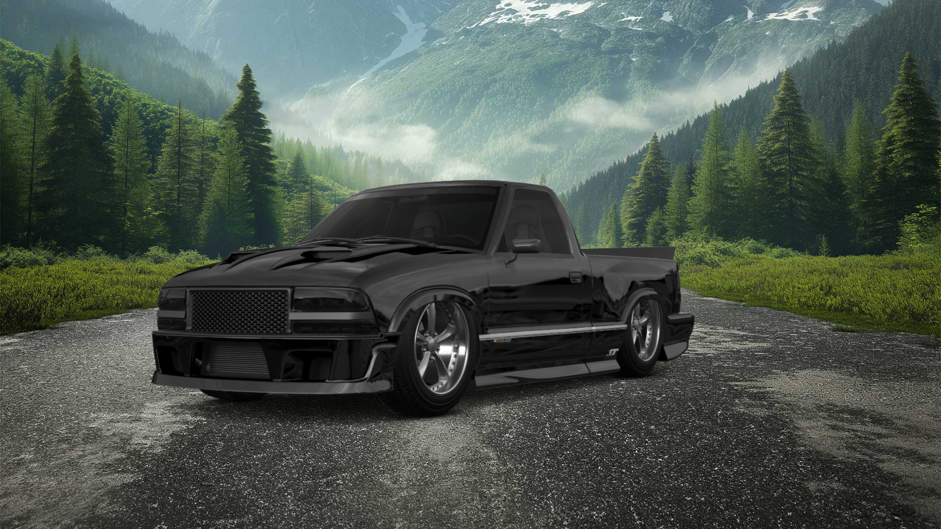 Chevrolet S-10 Stepside 2 Door pickup truck 1999