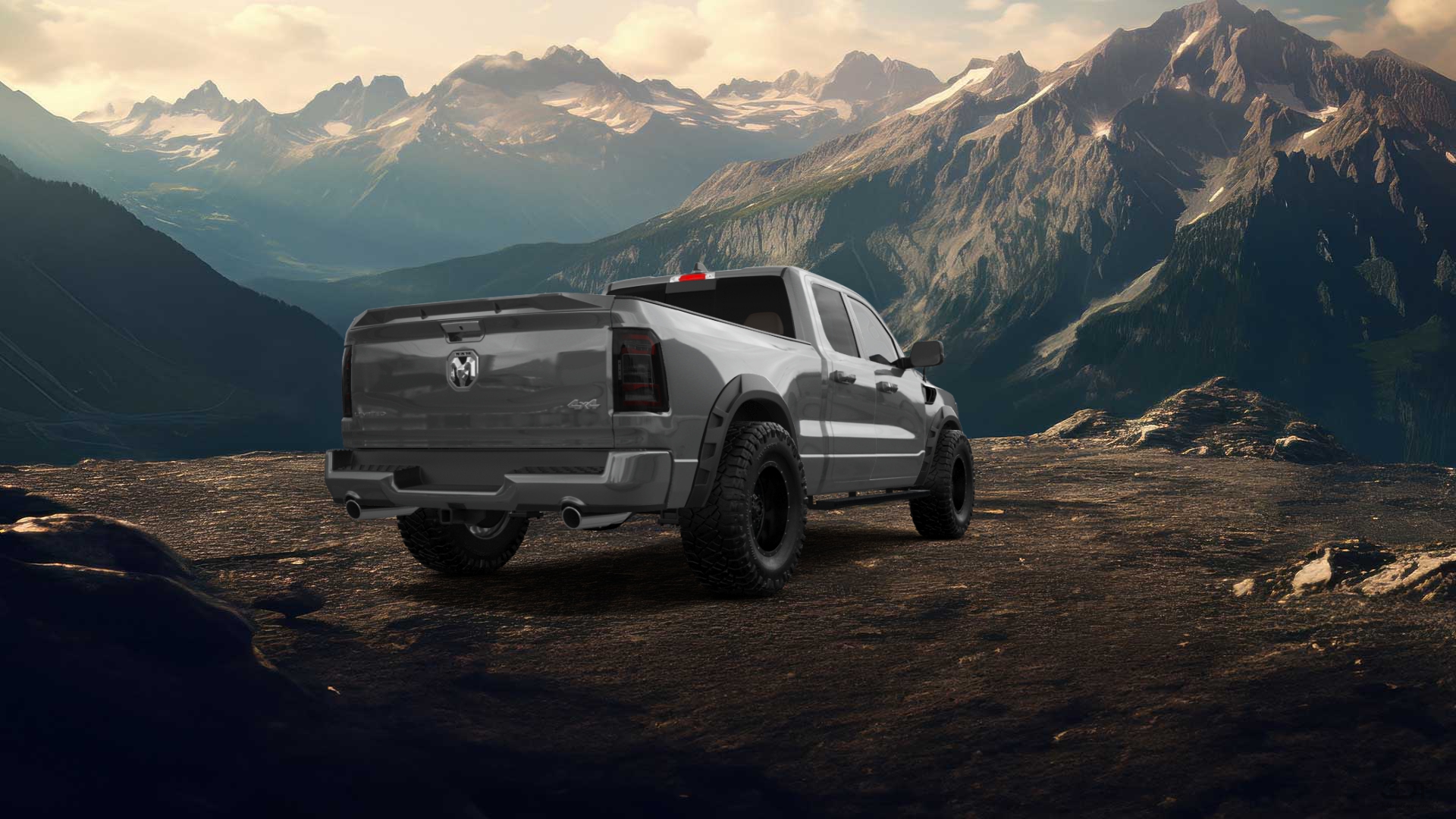 Dodge Ram 1500 Quad Cab 6.4' box 4 Door Truck 2019 tuning