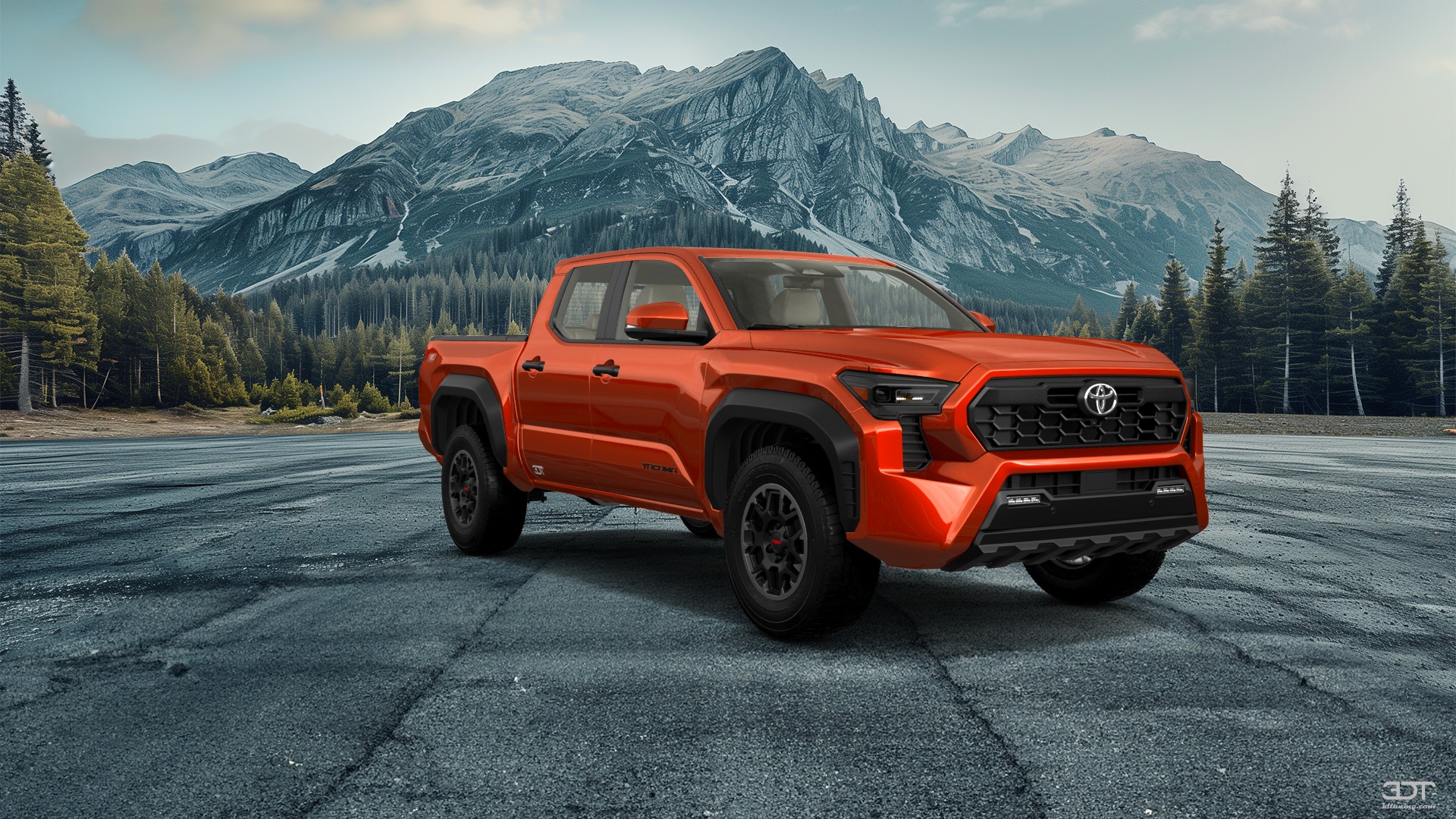 Toyota Tacoma Crew Cab 4 Door pickup truck 2024 tuning