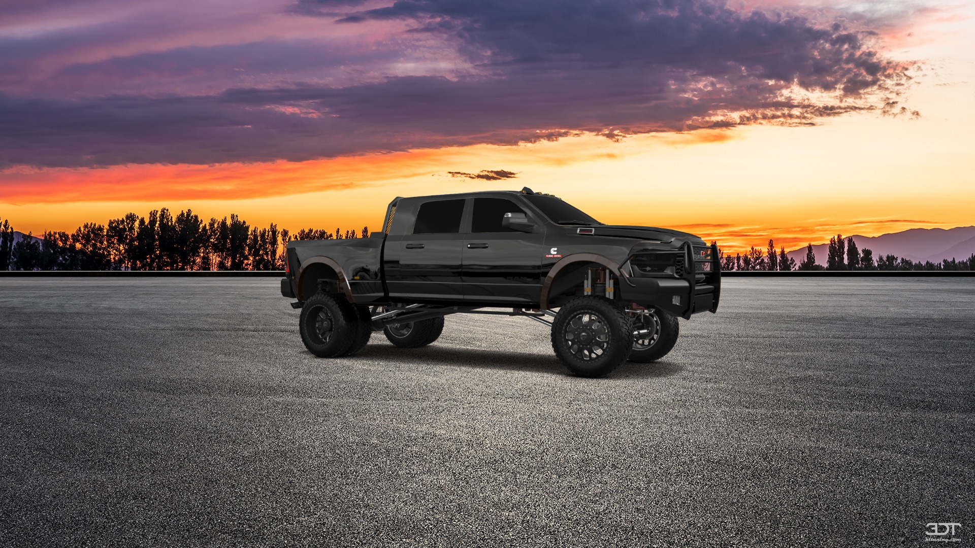 Dodge Ram 3500 4 Door pickup truck 2020 tuning