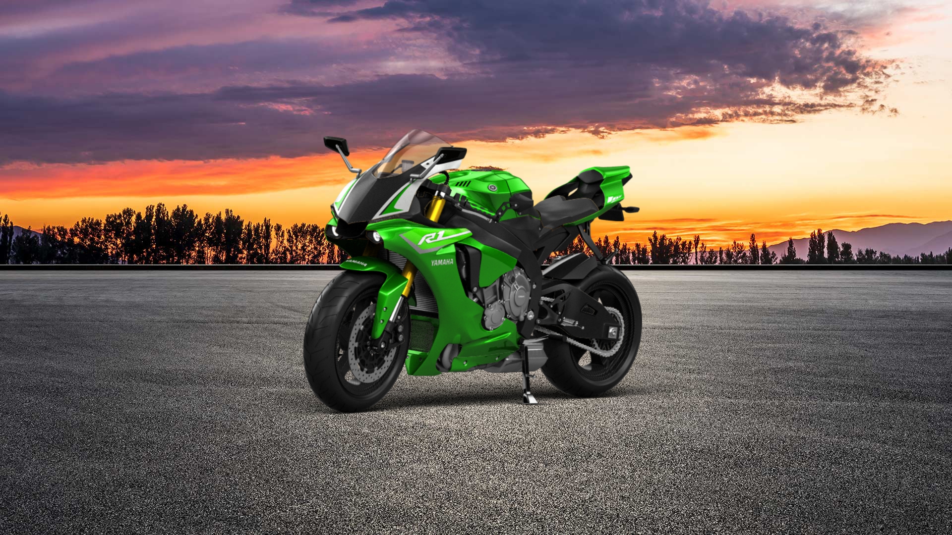 Yamaha YZF R1 Sport Bike 2015