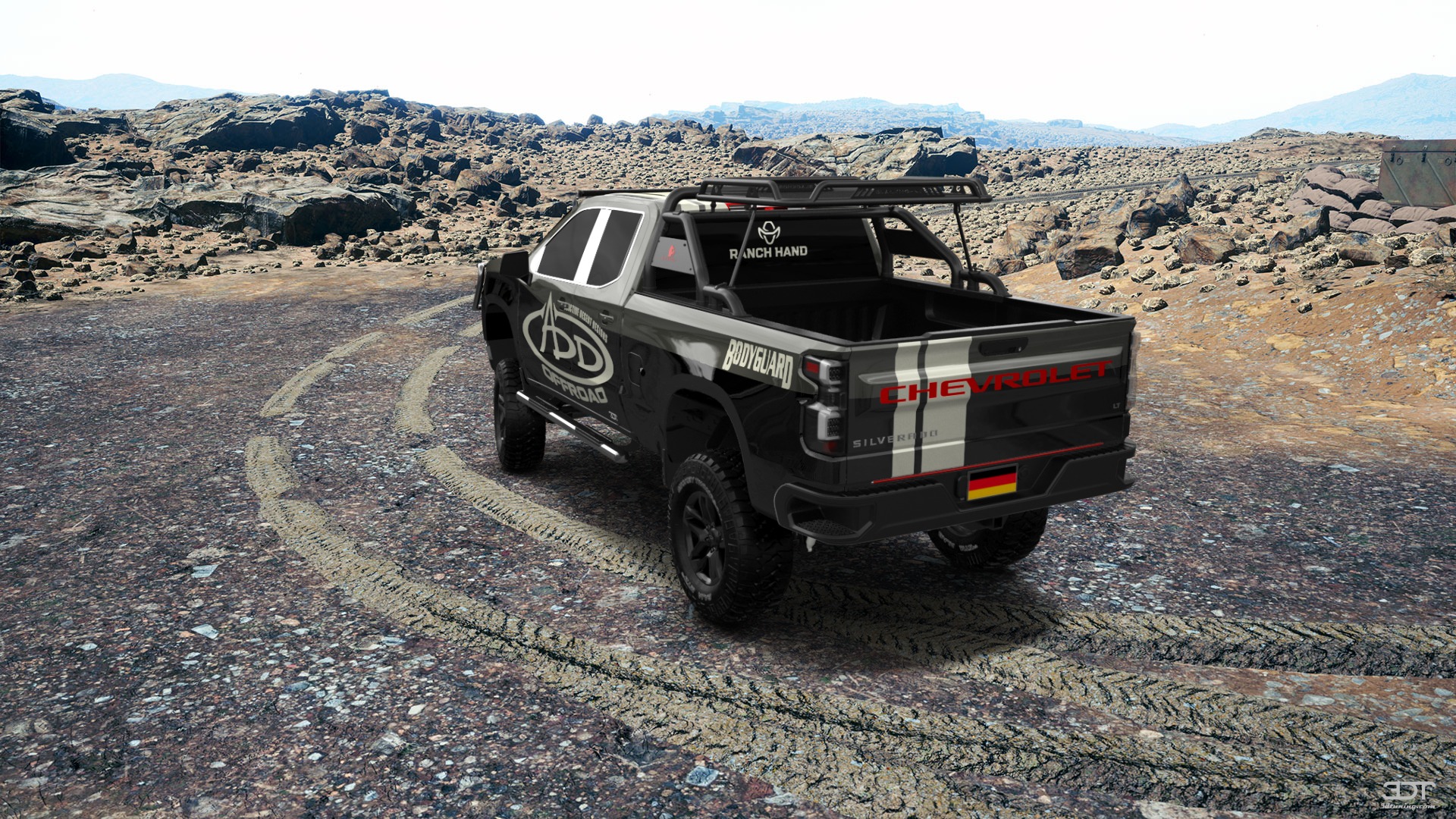 Chevrolet Silverado 1500 6.6 ft box 4 Door pickup truck 2021