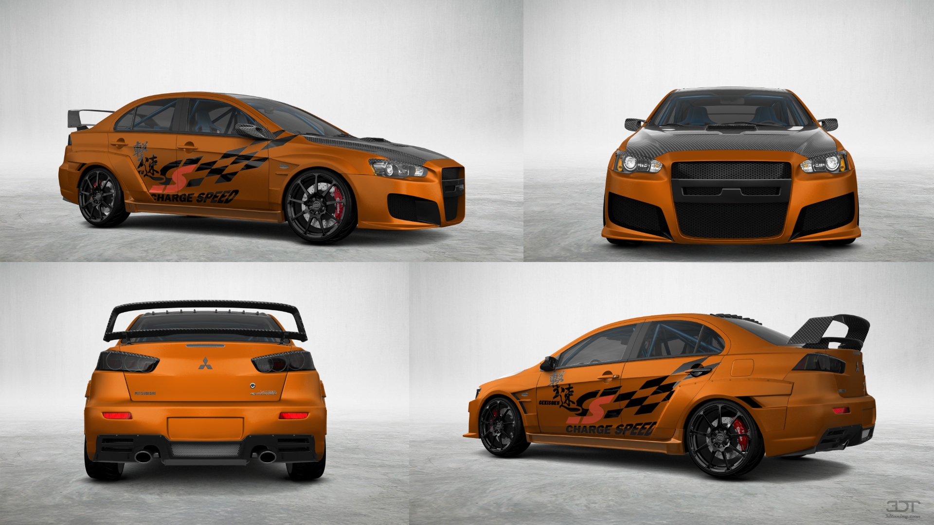 Mitsubishi Lancer Evolution X Sedan 2008
