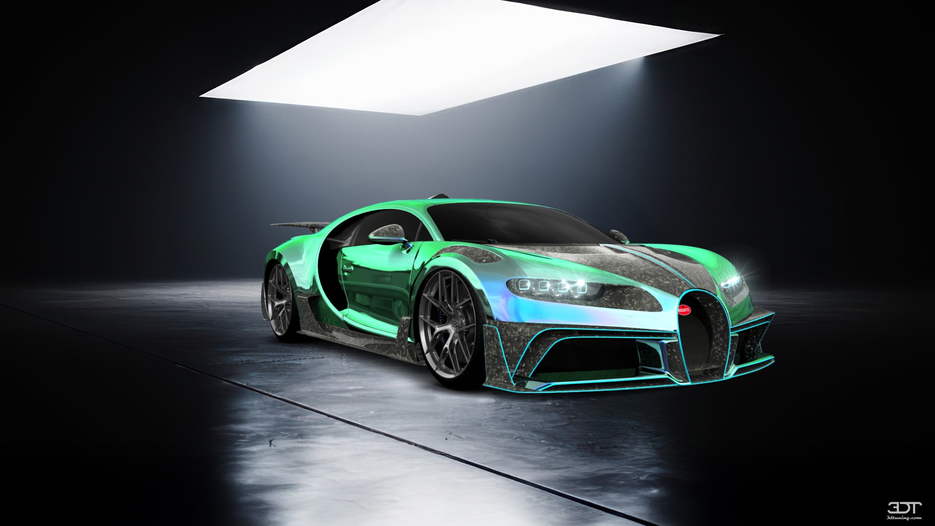 Bugatti Chiron 2 Door Coupe 2016 tuning