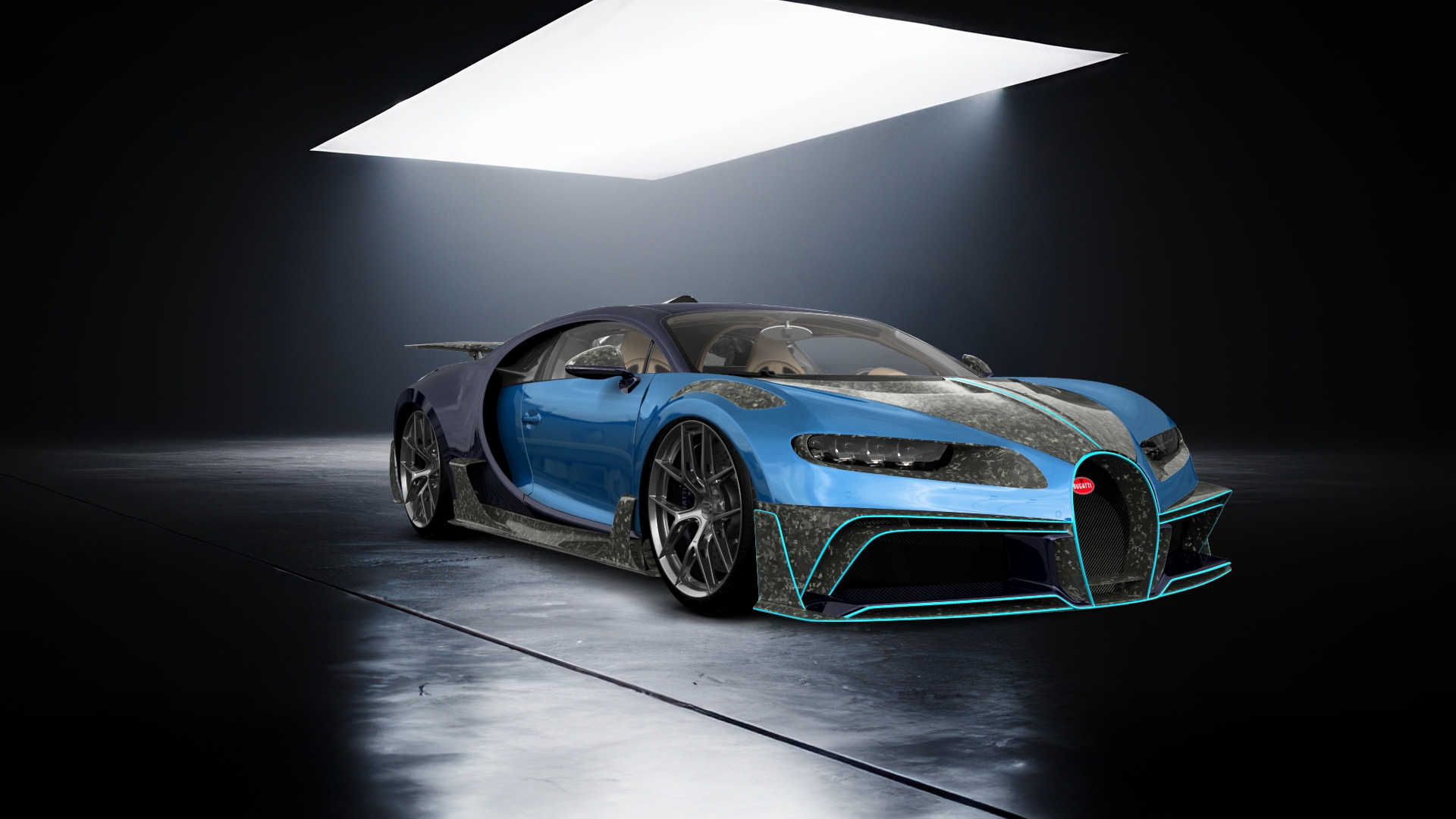 Bugatti Chiron 2 Door Coupe 2016 tuning